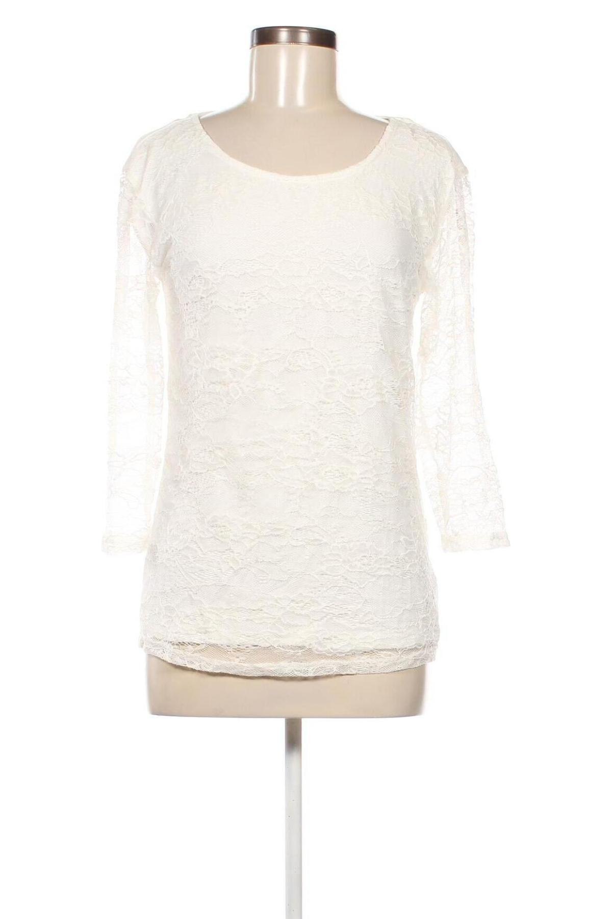 Γυναικεία μπλούζα Jean Pascale, Μέγεθος M, Χρώμα Εκρού, Τιμή 3,76 €