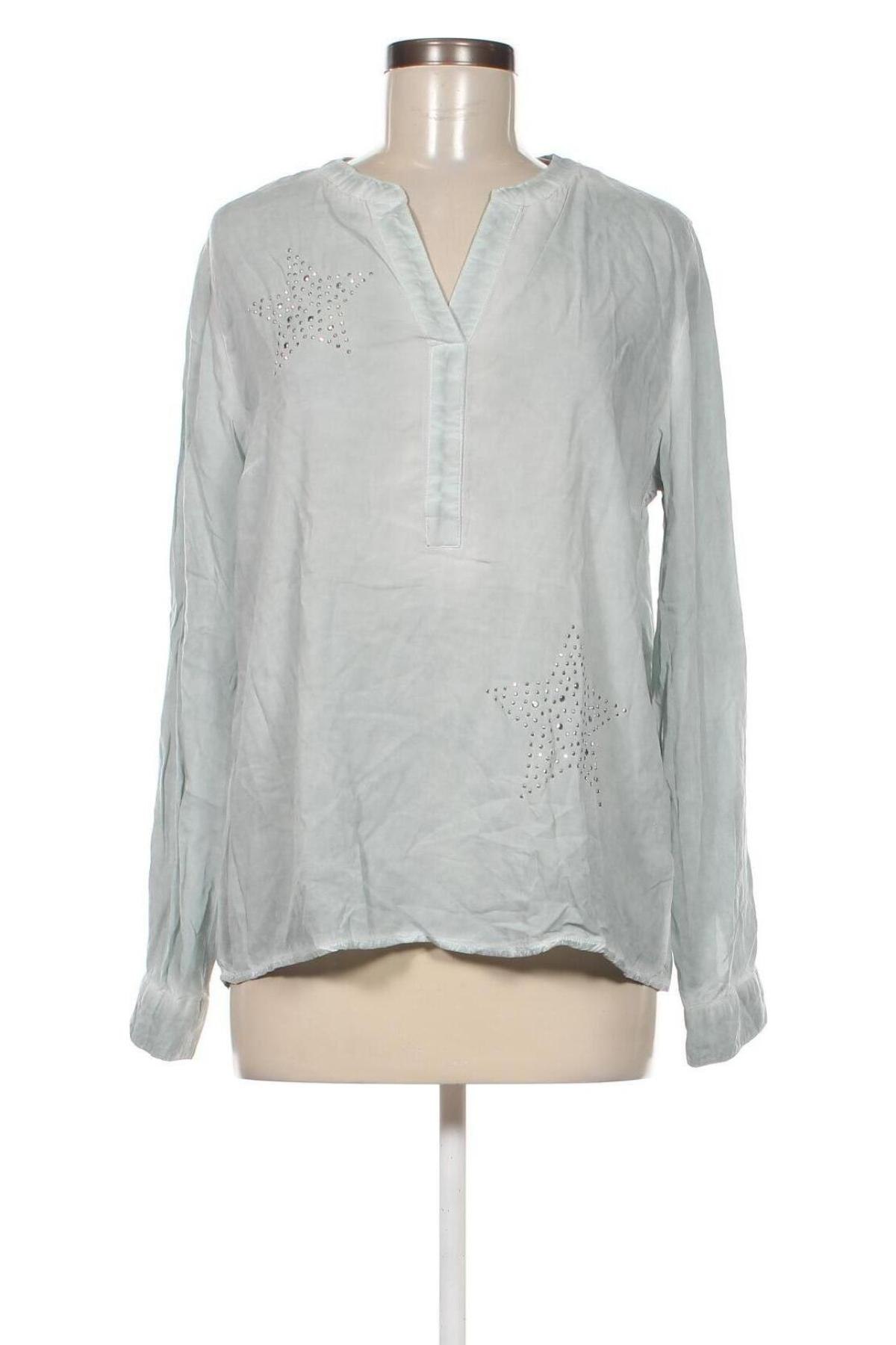 Дамска блуза Jean Pascale, Размер M, Цвят Зелен, Цена 6,45 лв.
