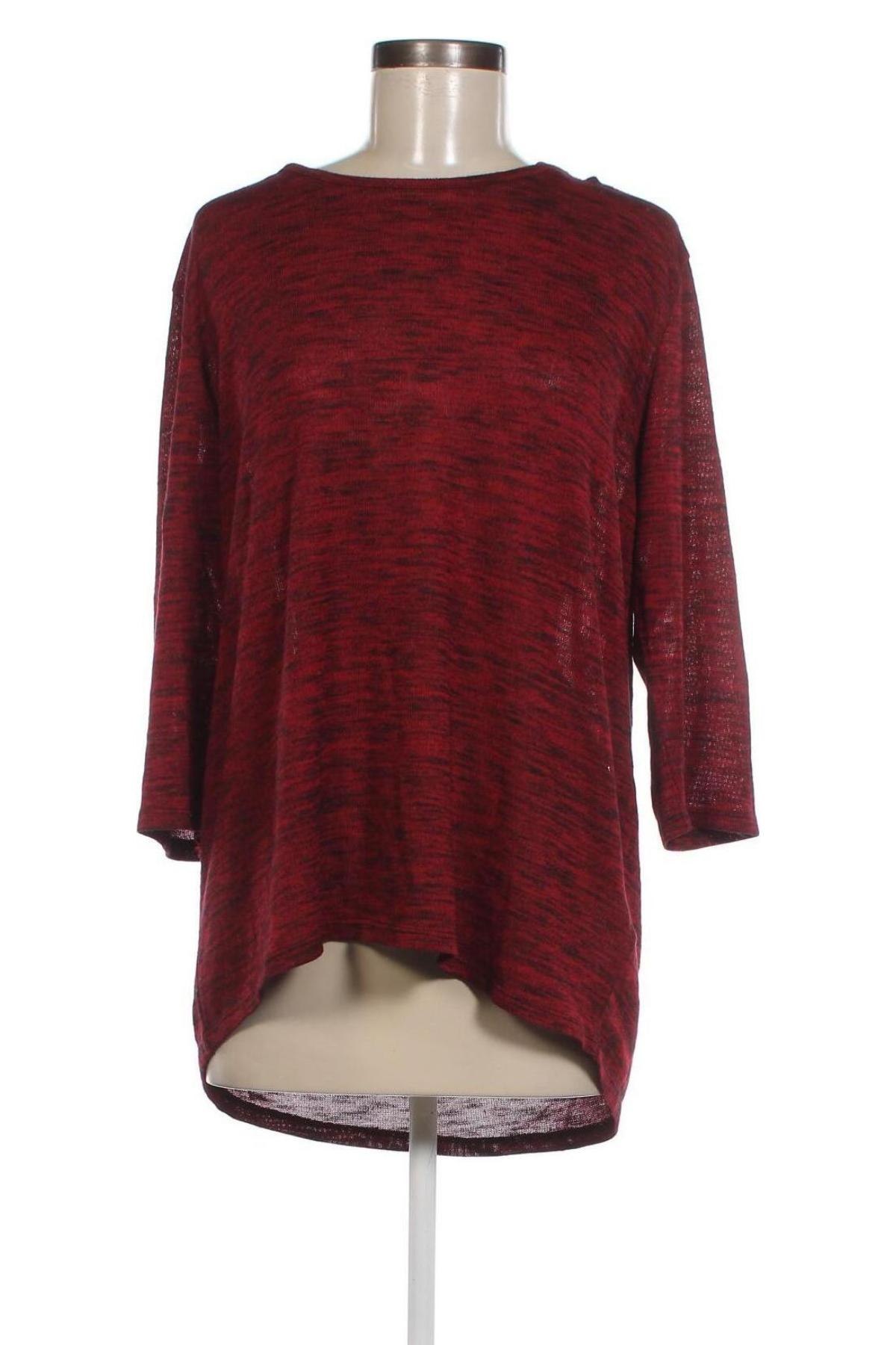 Γυναικεία μπλούζα Jean Pascale, Μέγεθος XL, Χρώμα Κόκκινο, Τιμή 4,47 €