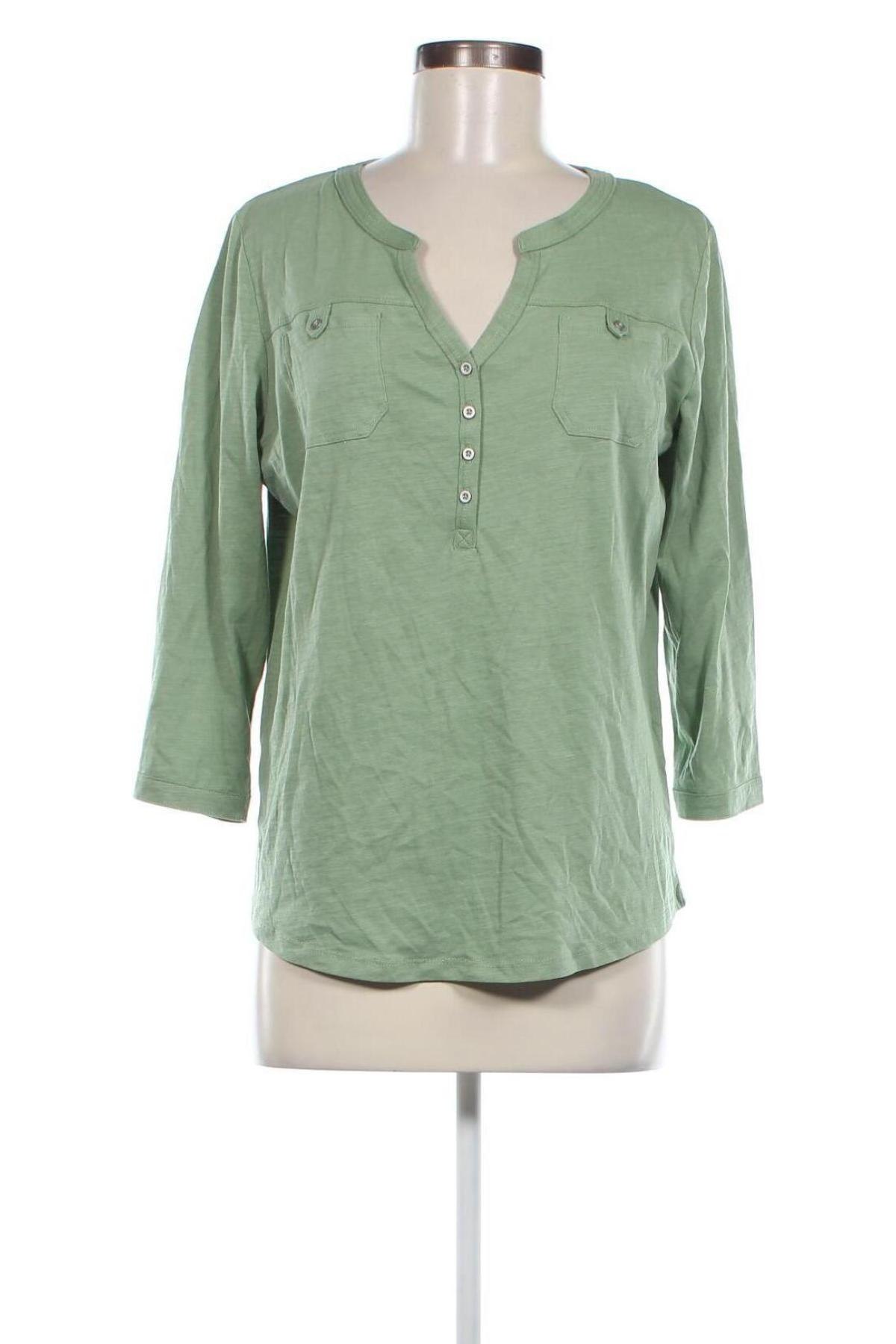 Дамска блуза John Baner, Размер M, Цвят Зелен, Цена 6,65 лв.