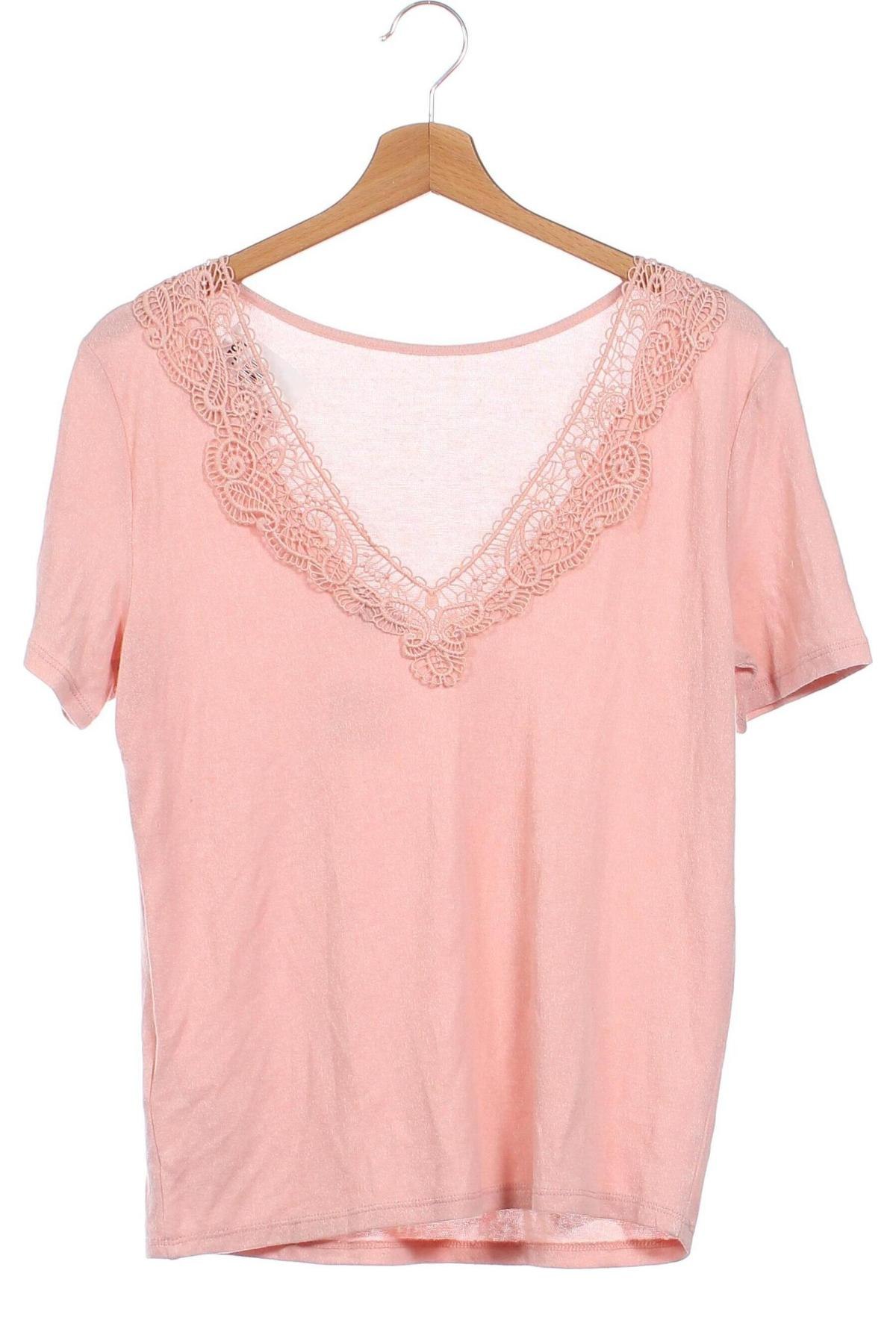 Дамска блуза Kiabi, Размер XS, Цвят Розов, Цена 15,81 лв.