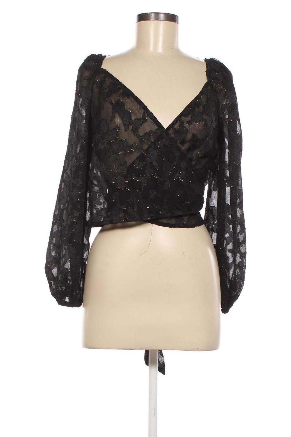 Γυναικεία μπλούζα Kookai, Μέγεθος M, Χρώμα Μαύρο, Τιμή 43,98 €