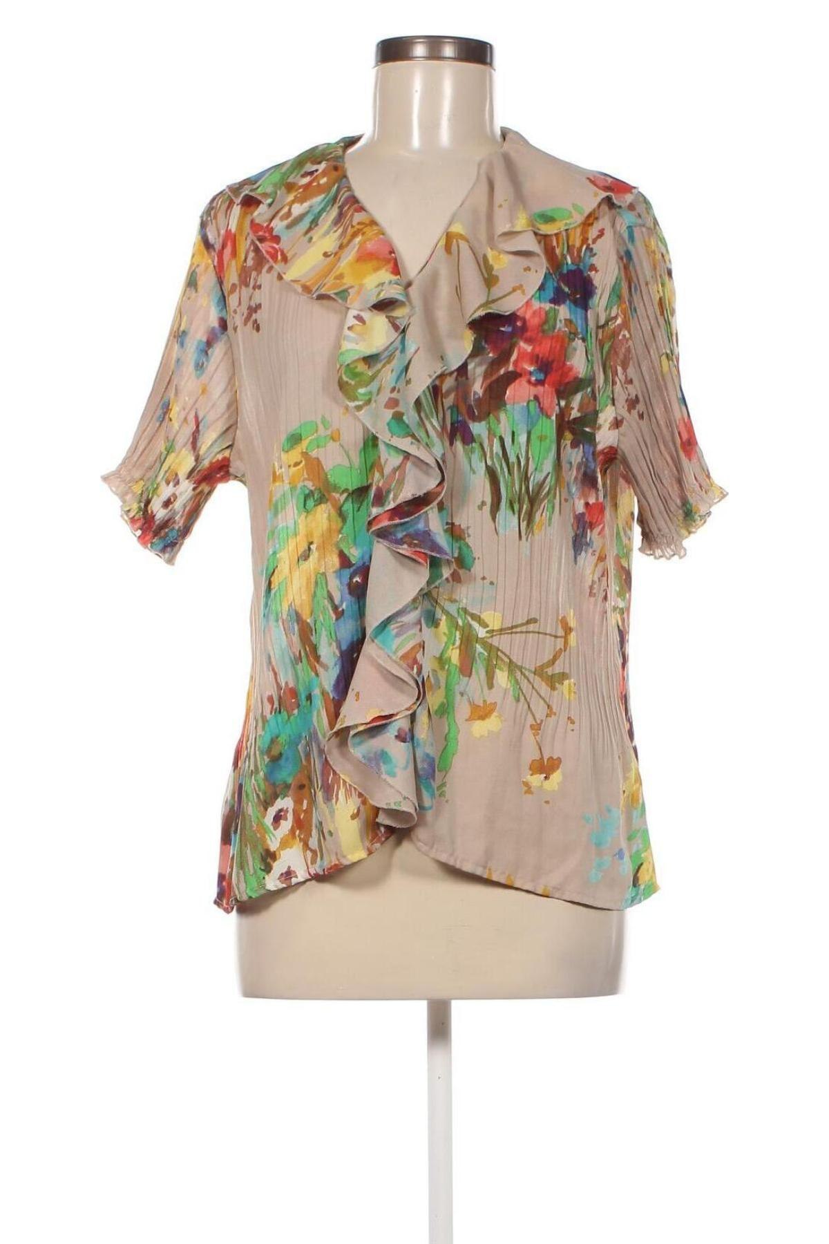Дамска блуза Kriss, Размер XL, Цвят Бежов, Цена 20,40 лв.