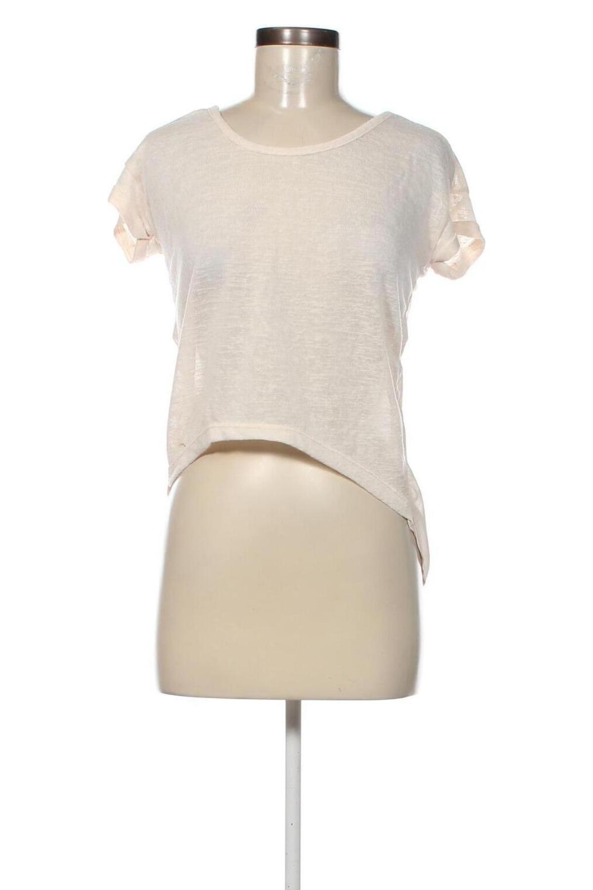 Γυναικεία μπλούζα LFT, Μέγεθος S, Χρώμα Εκρού, Τιμή 2,92 €