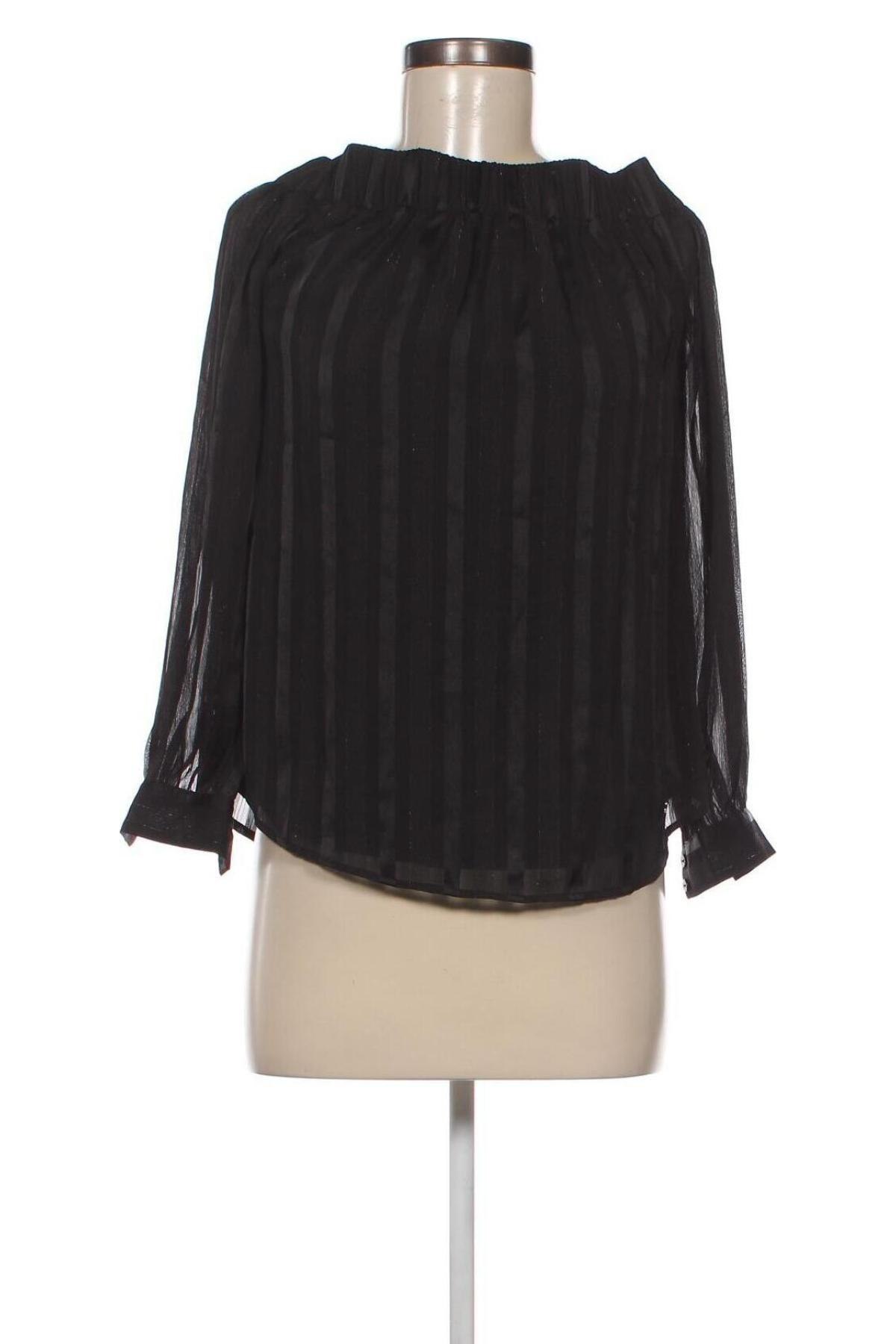 Γυναικεία μπλούζα LPB Luggage, Μέγεθος XS, Χρώμα Μαύρο, Τιμή 5,95 €
