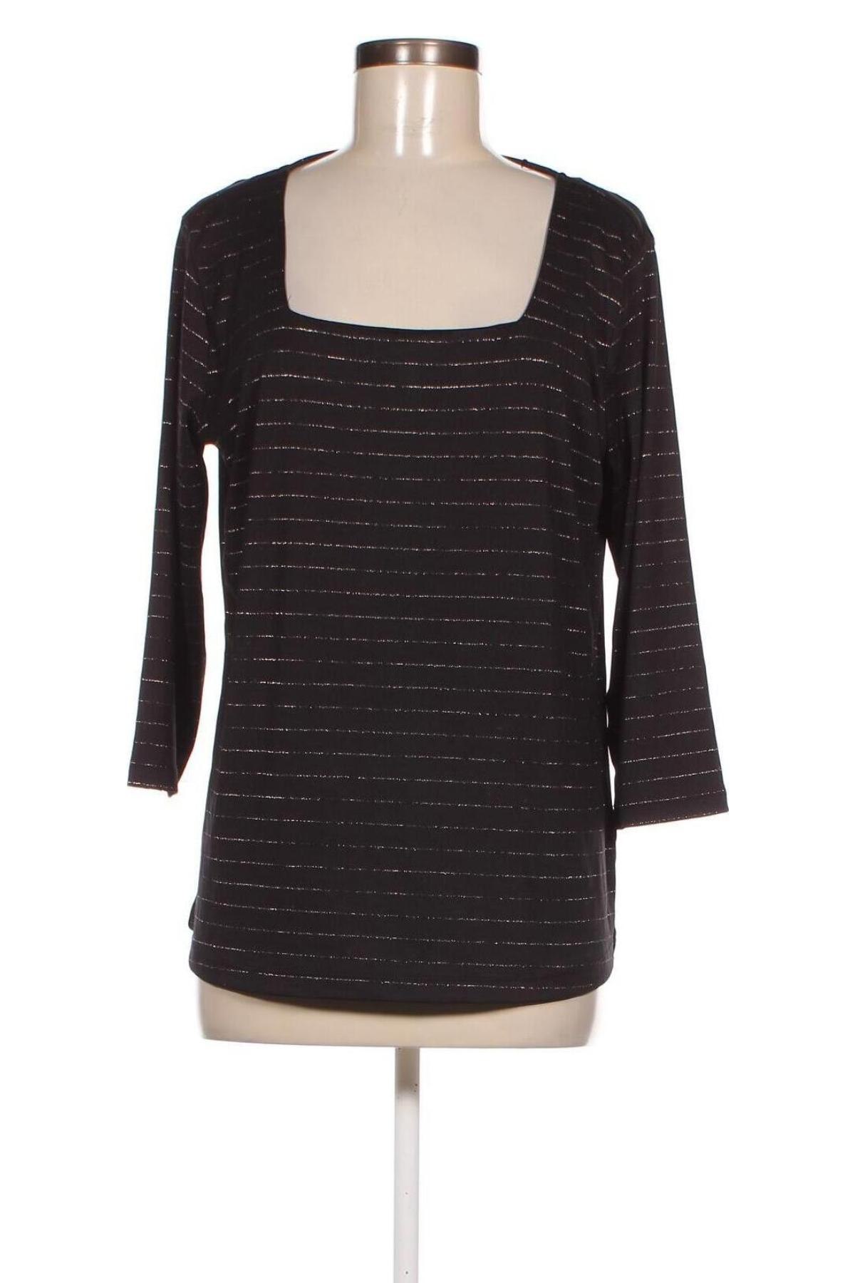 Дамска блуза Laura Torelli, Размер L, Цвят Черен, Цена 3,80 лв.