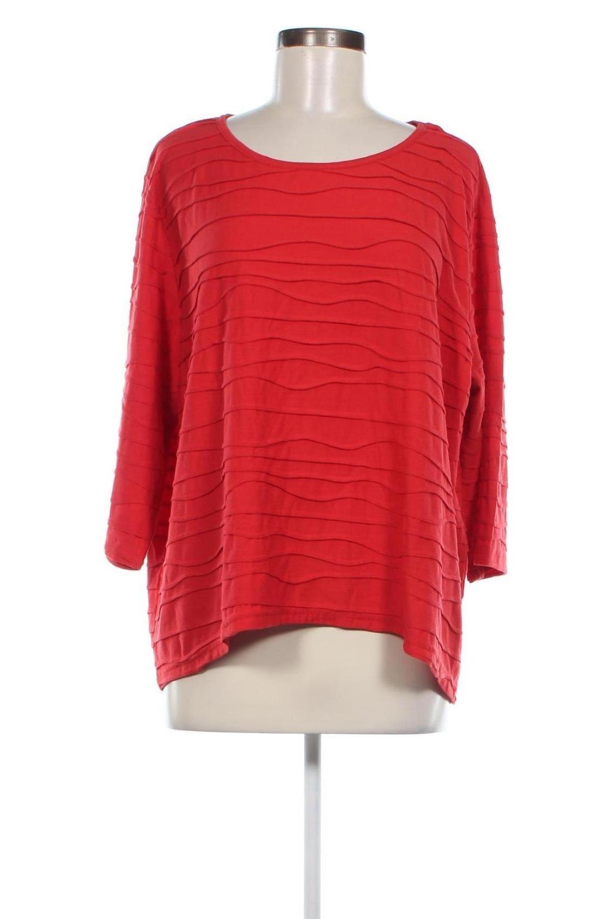 Damen Shirt Laura Torelli, Größe XXL, Farbe Rot, Preis 12,03 €