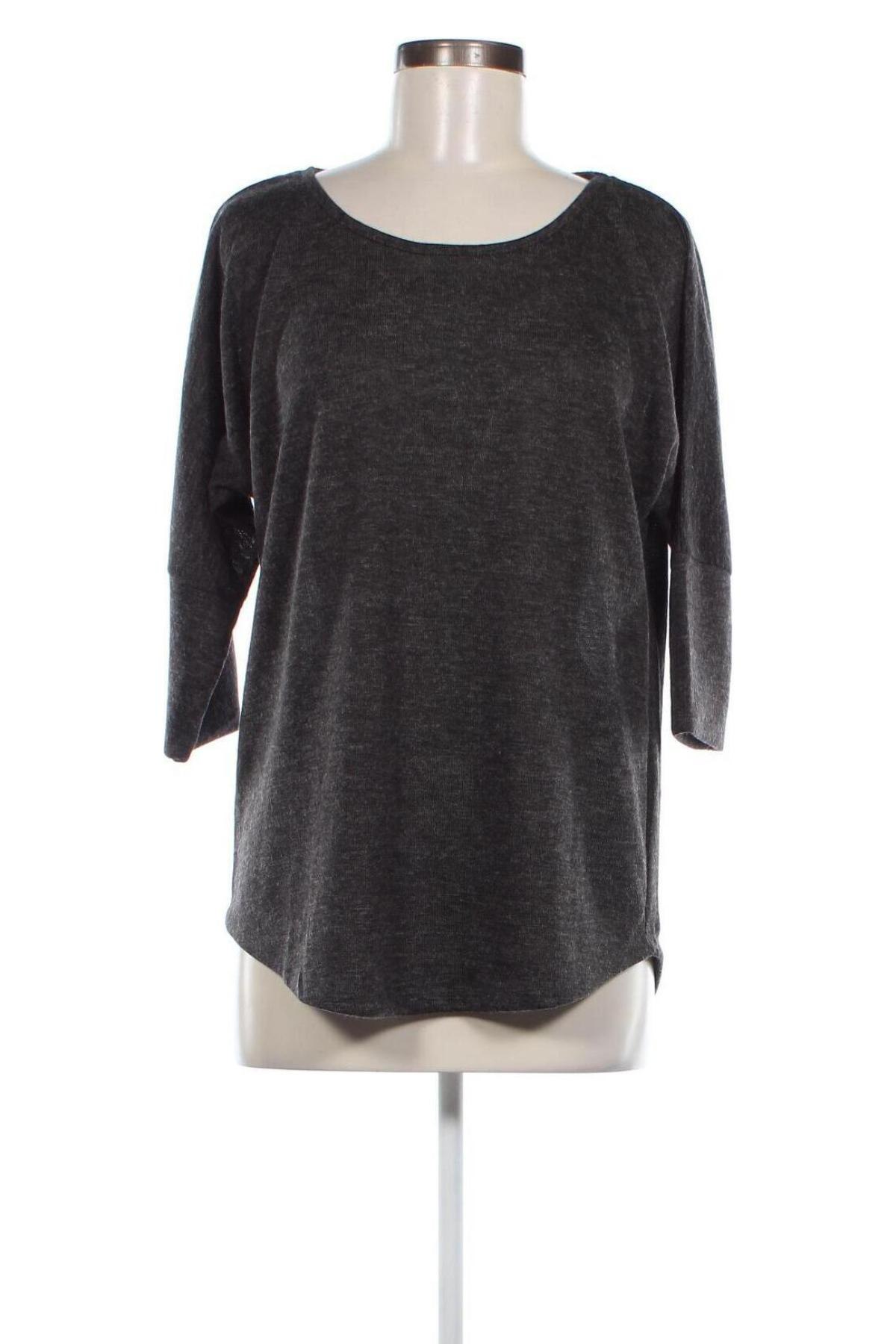 Дамска блуза Laura Torelli, Размер M, Цвят Сив, Цена 3,04 лв.