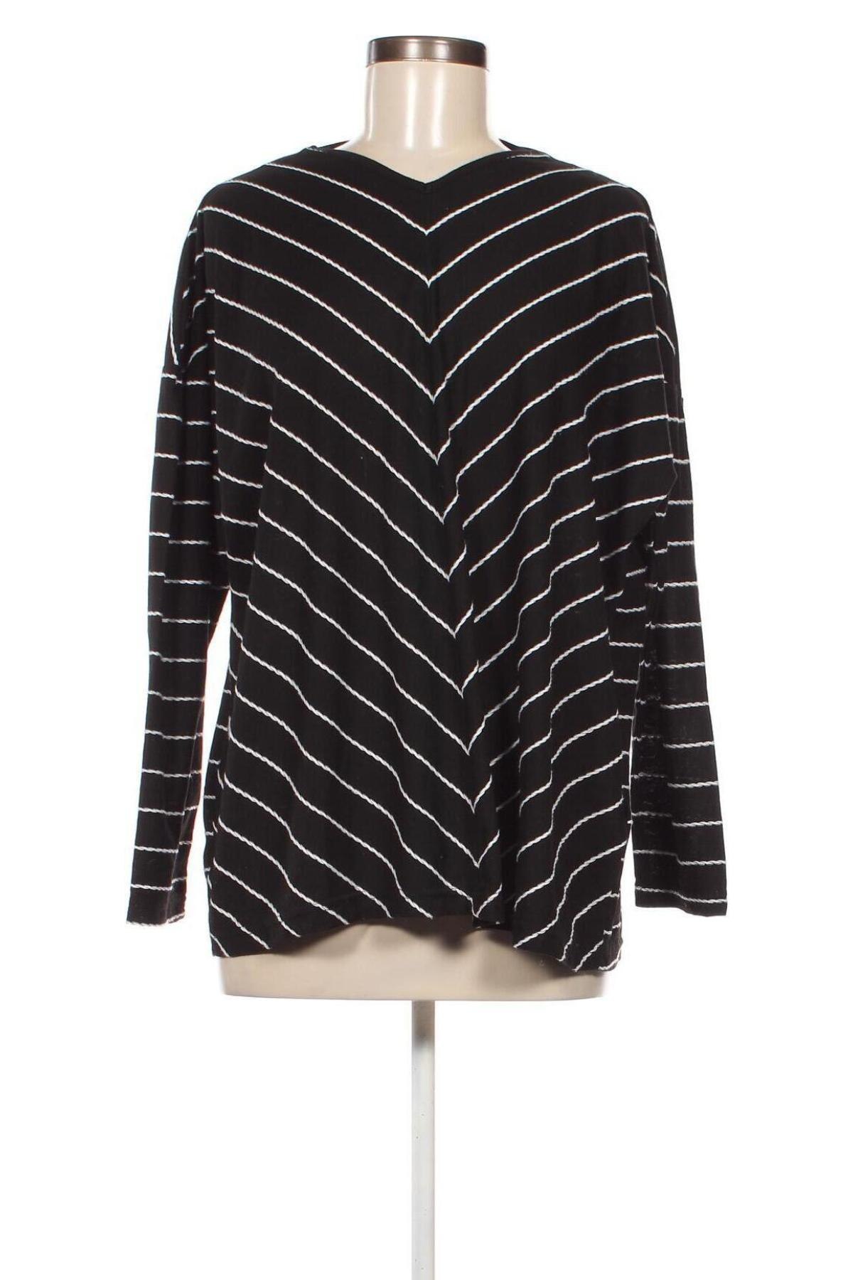 Дамска блуза Laura Torelli, Размер XXL, Цвят Черен, Цена 17,86 лв.