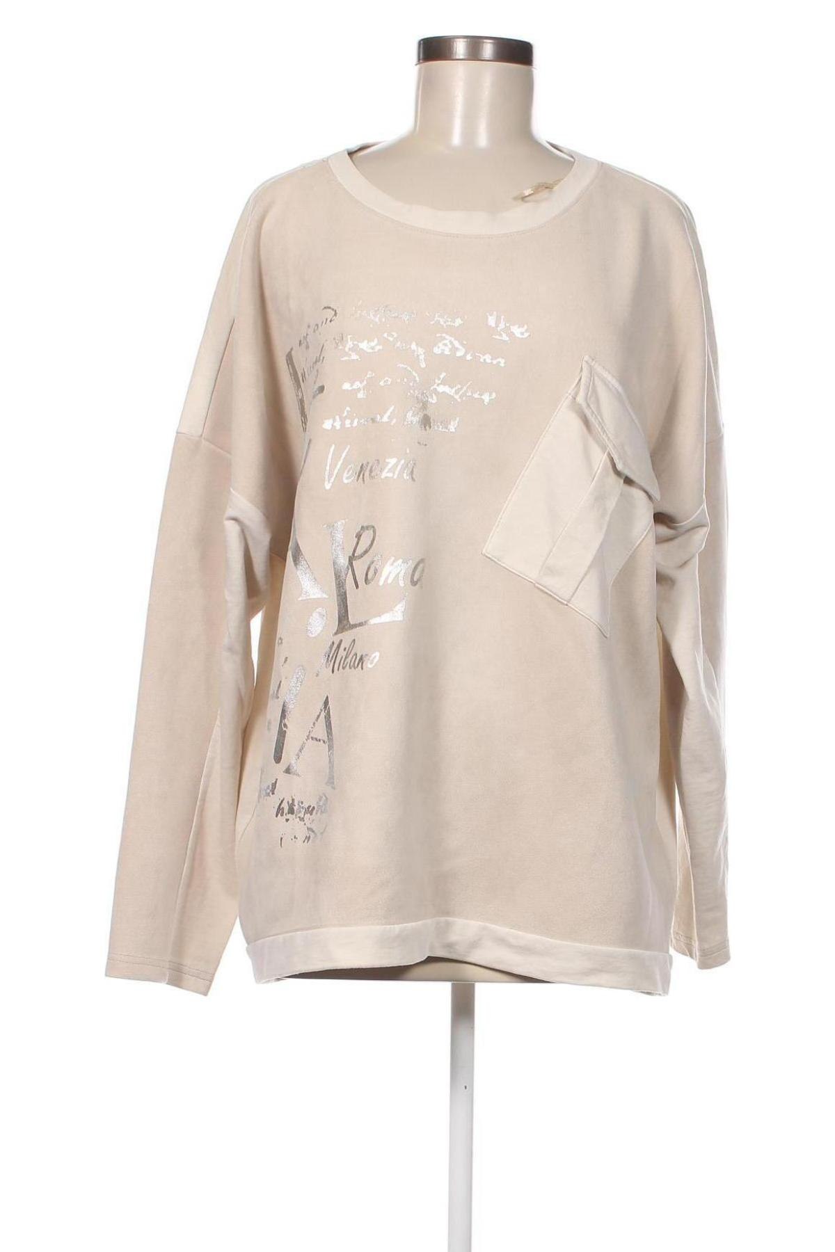Дамска блуза Laura Torelli, Размер L, Цвят Бежов, Цена 11,73 лв.