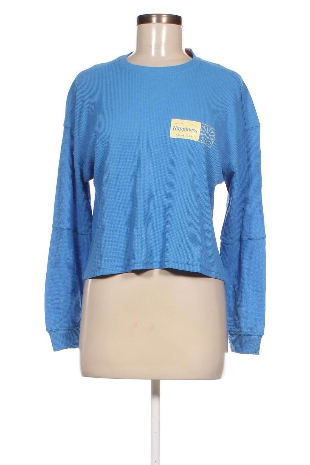 Γυναικεία μπλούζα Lefties, Μέγεθος S, Χρώμα Μπλέ, Τιμή 3,04 €