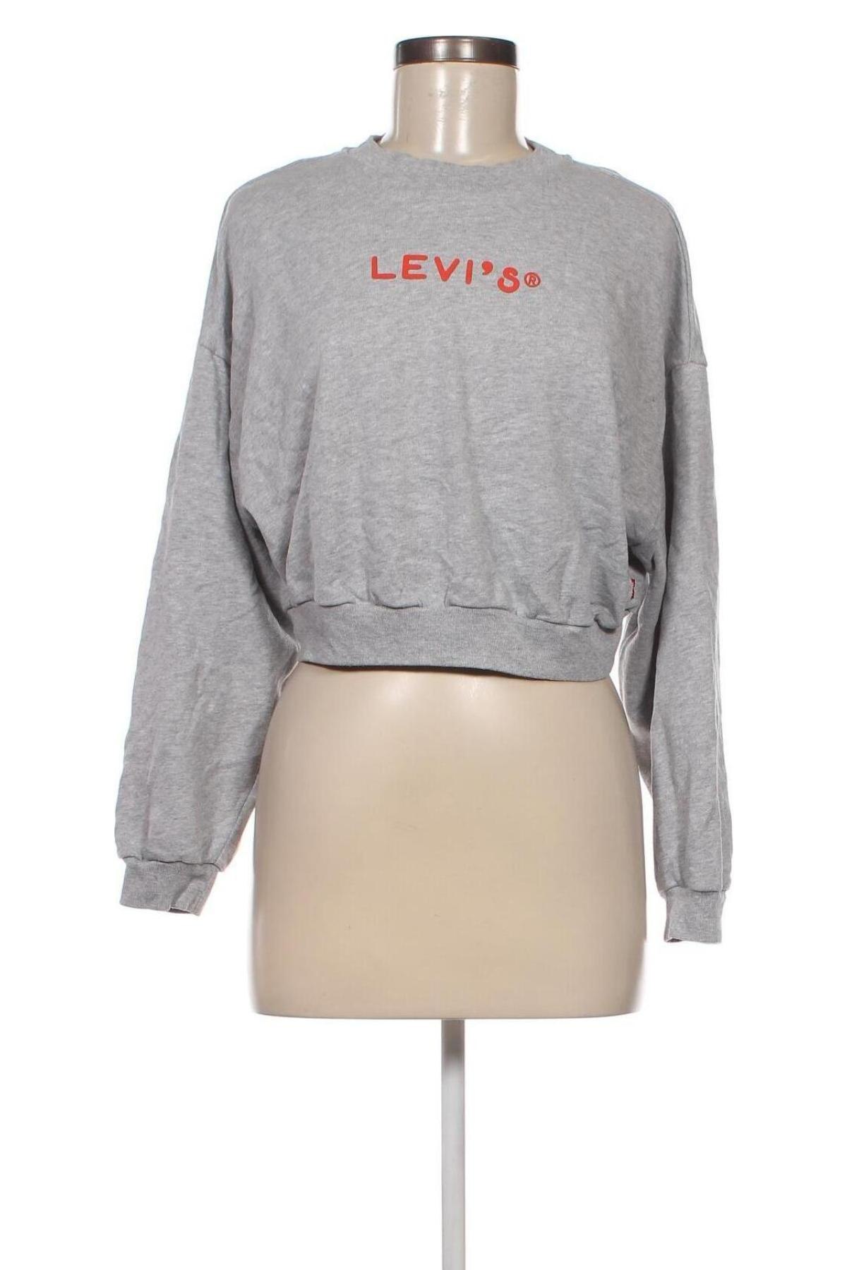 Γυναικεία μπλούζα Levi's, Μέγεθος S, Χρώμα Γκρί, Τιμή 17,81 €