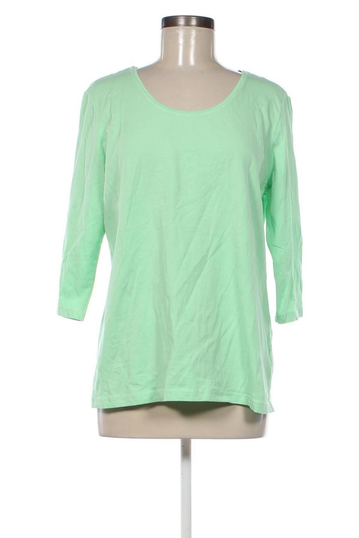Γυναικεία μπλούζα Liberty, Μέγεθος XL, Χρώμα Πράσινο, Τιμή 11,99 €