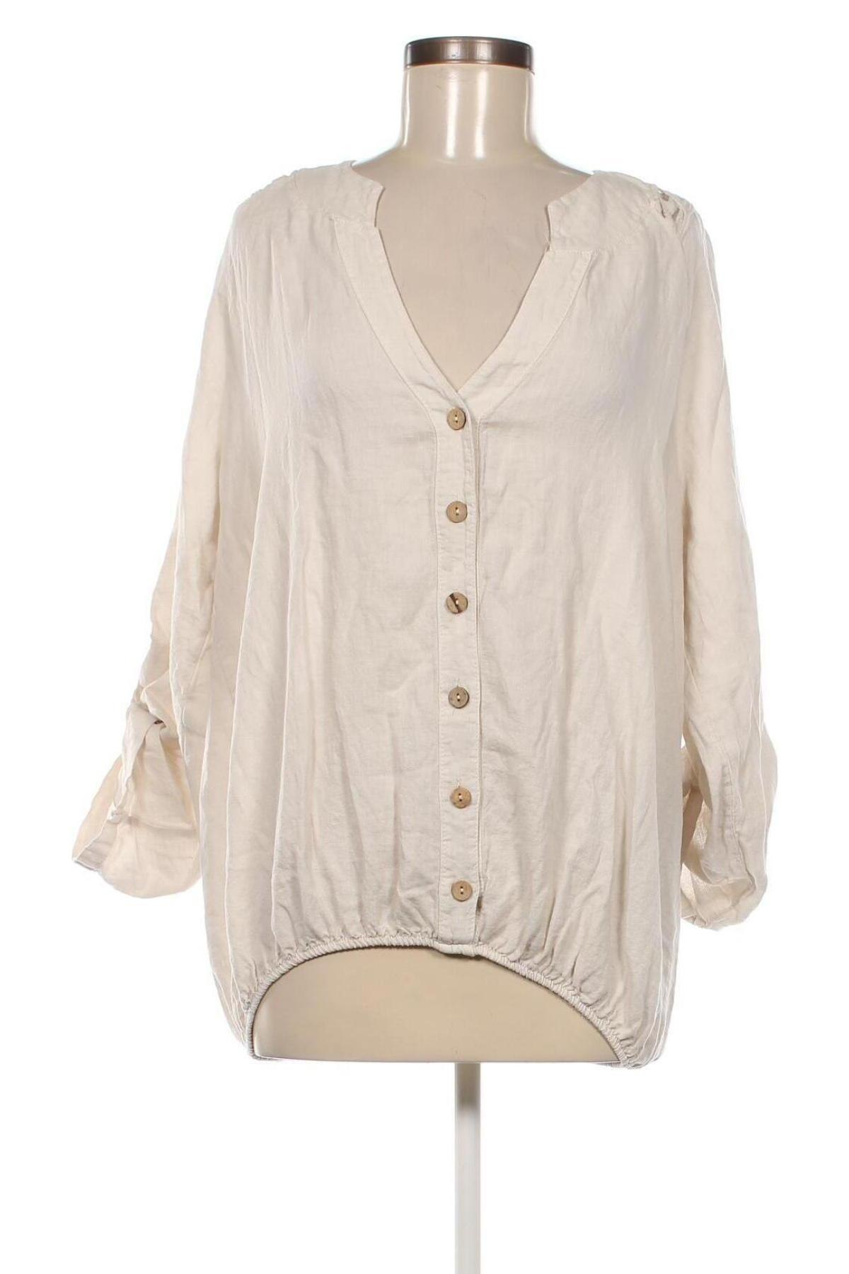 Damen Shirt Made In Italy, Größe M, Farbe Beige, Preis € 15,98