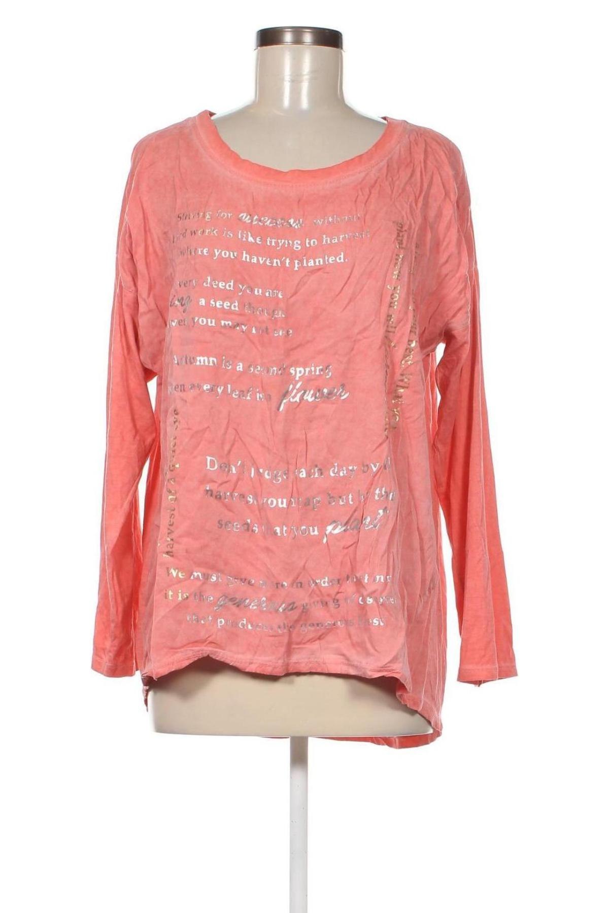 Bluză de femei Made In Italy, Mărime XL, Culoare Roz, Preț 26,93 Lei