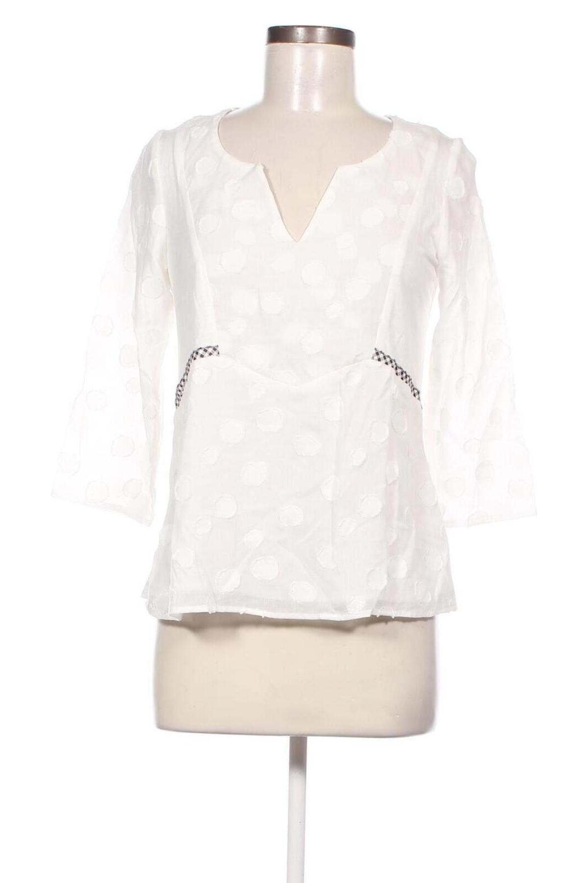 Дамска блуза Mado Et Les Autres, Размер S, Цвят Бял, Цена 77,00 лв.
