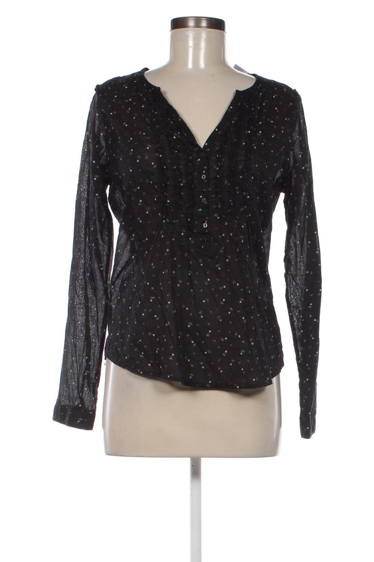Дамска блуза Maison Scotch, Размер S, Цвят Черен, Цена 40,50 лв.