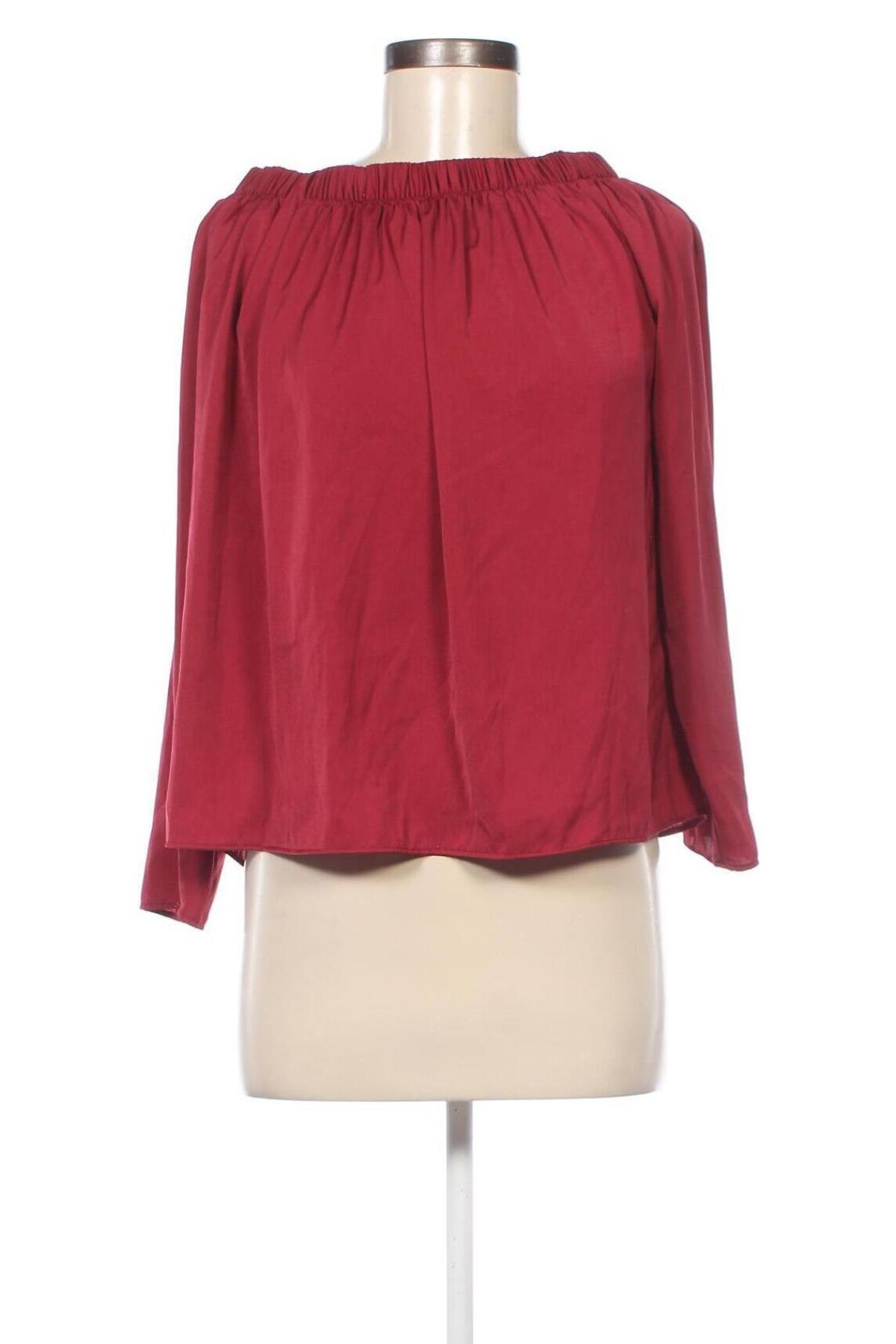 Дамска блуза Manguun, Размер M, Цвят Червен, Цена 3,04 лв.