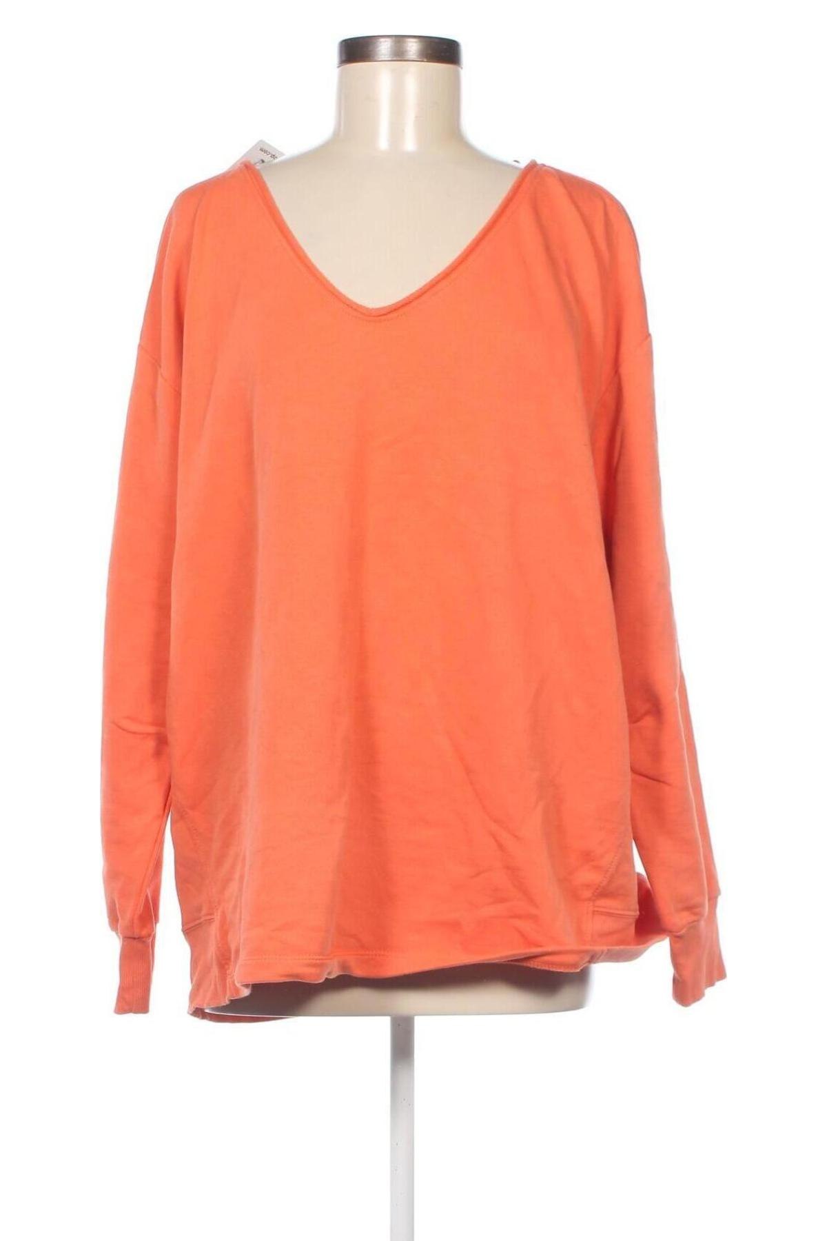 Γυναικεία μπλούζα Margittes, Μέγεθος XXL, Χρώμα Πορτοκαλί, Τιμή 27,91 €