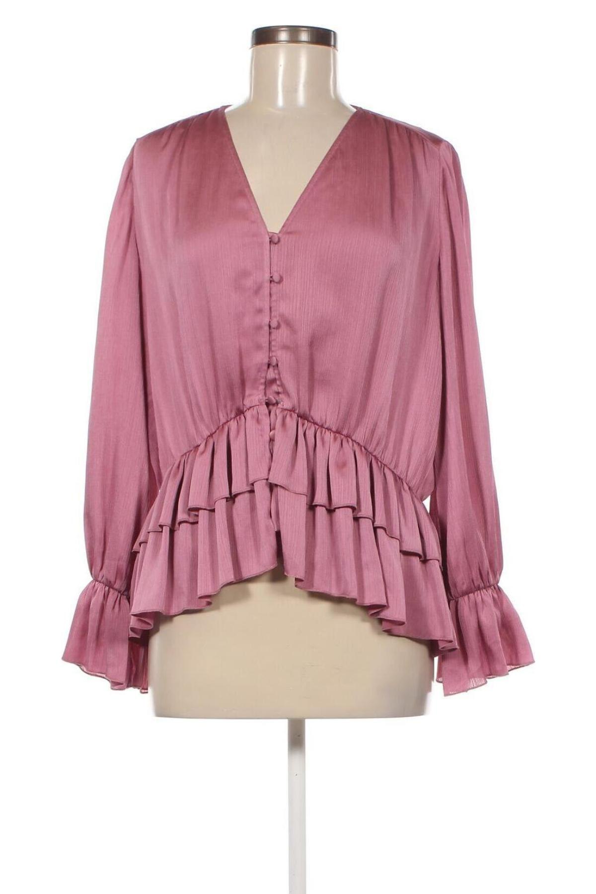 Γυναικεία μπλούζα Massimo Dutti, Μέγεθος M, Χρώμα Ρόζ , Τιμή 14,73 €