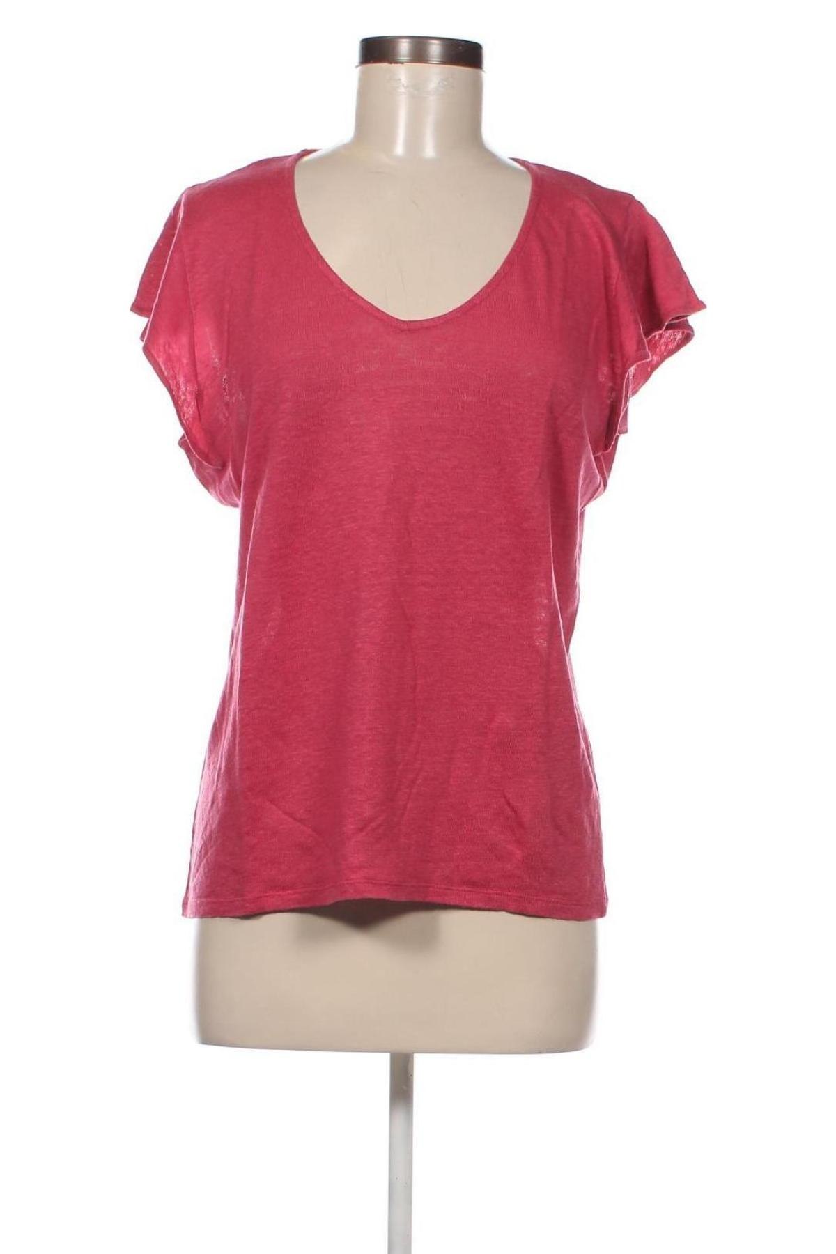 Дамска блуза Massimo Dutti, Размер XL, Цвят Розов, Цена 48,00 лв.