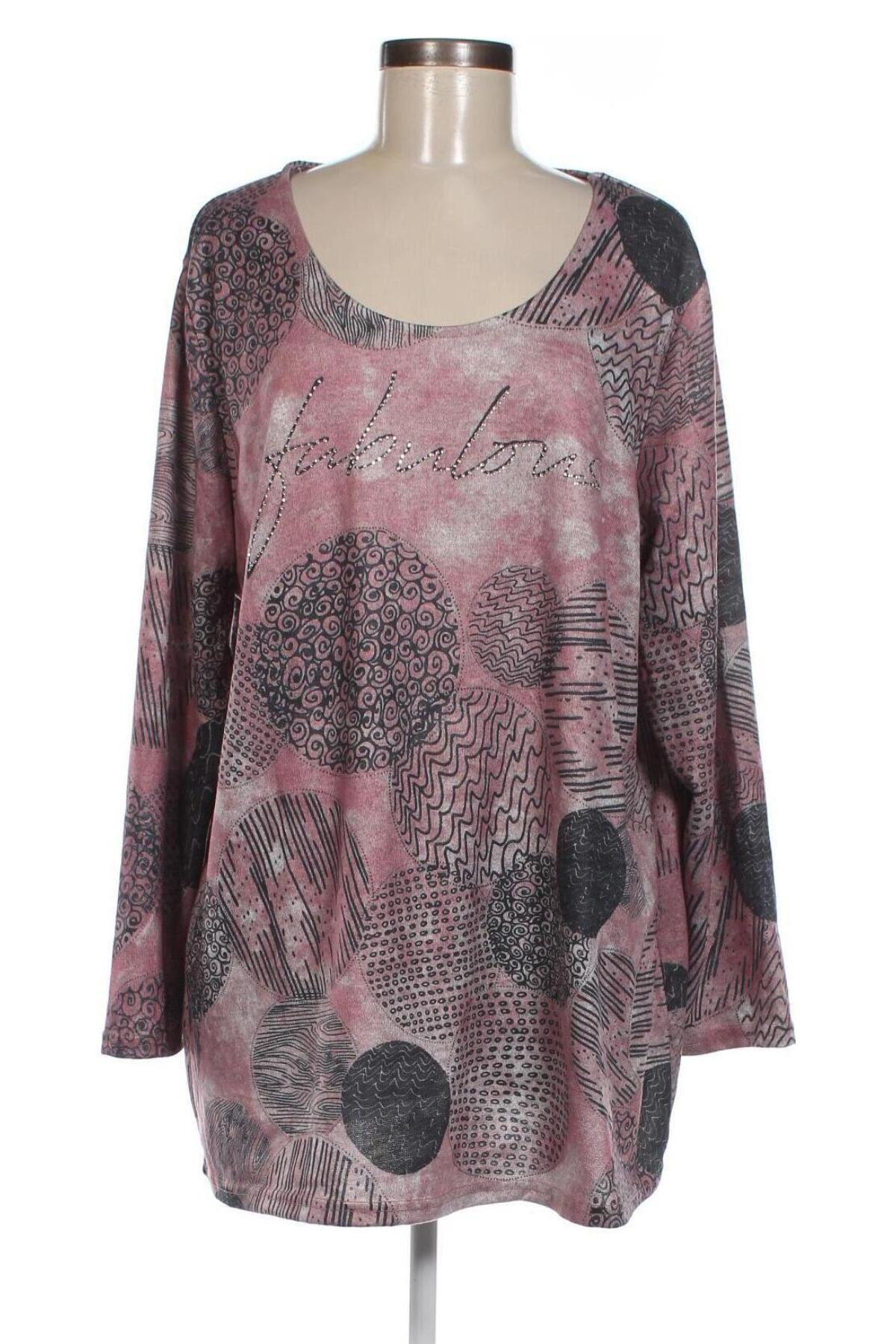 Дамска блуза Mia Moda, Размер 3XL, Цвят Многоцветен, Цена 34,00 лв.