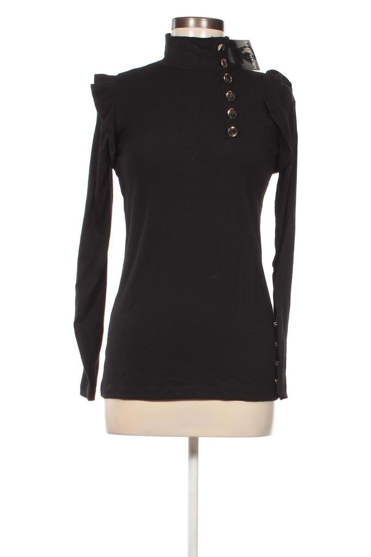 Damen Shirt Milan Kiss, Größe S, Farbe Schwarz, Preis 27,78 €