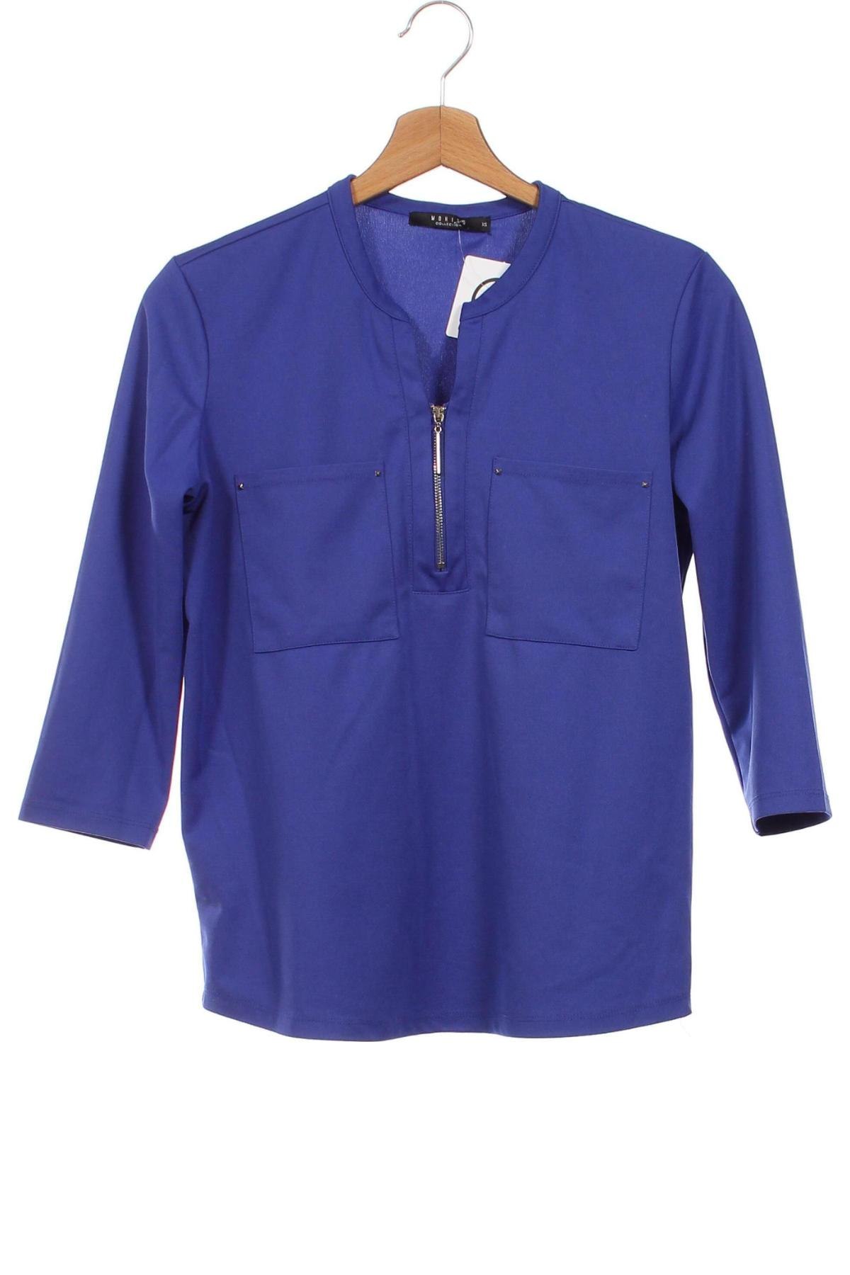 Дамска блуза Mohito, Размер XS, Цвят Син, Цена 19,14 лв.