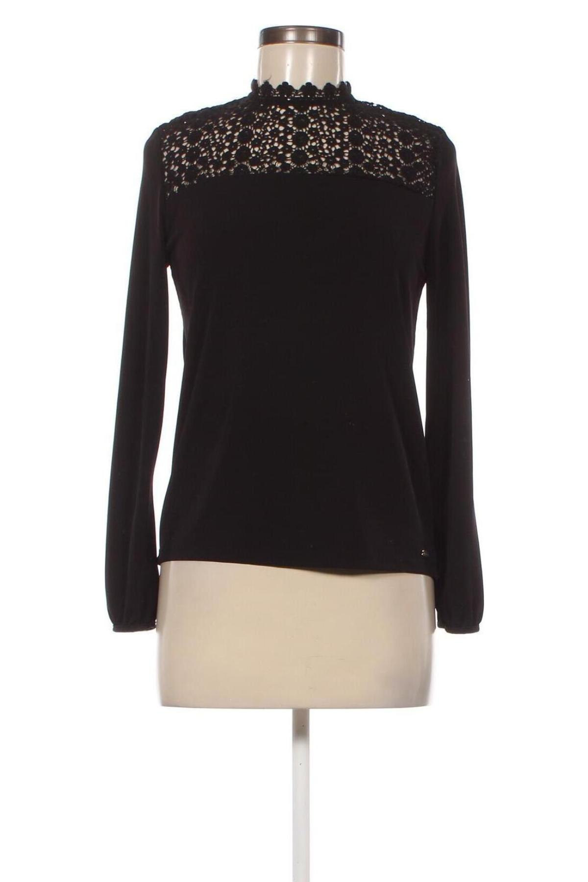 Γυναικεία μπλούζα Mohito, Μέγεθος S, Χρώμα Μαύρο, Τιμή 4,57 €