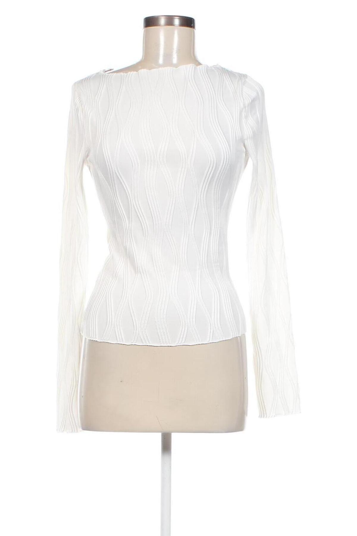 Γυναικεία μπλούζα Mohito, Μέγεθος M, Χρώμα Λευκό, Τιμή 9,72 €