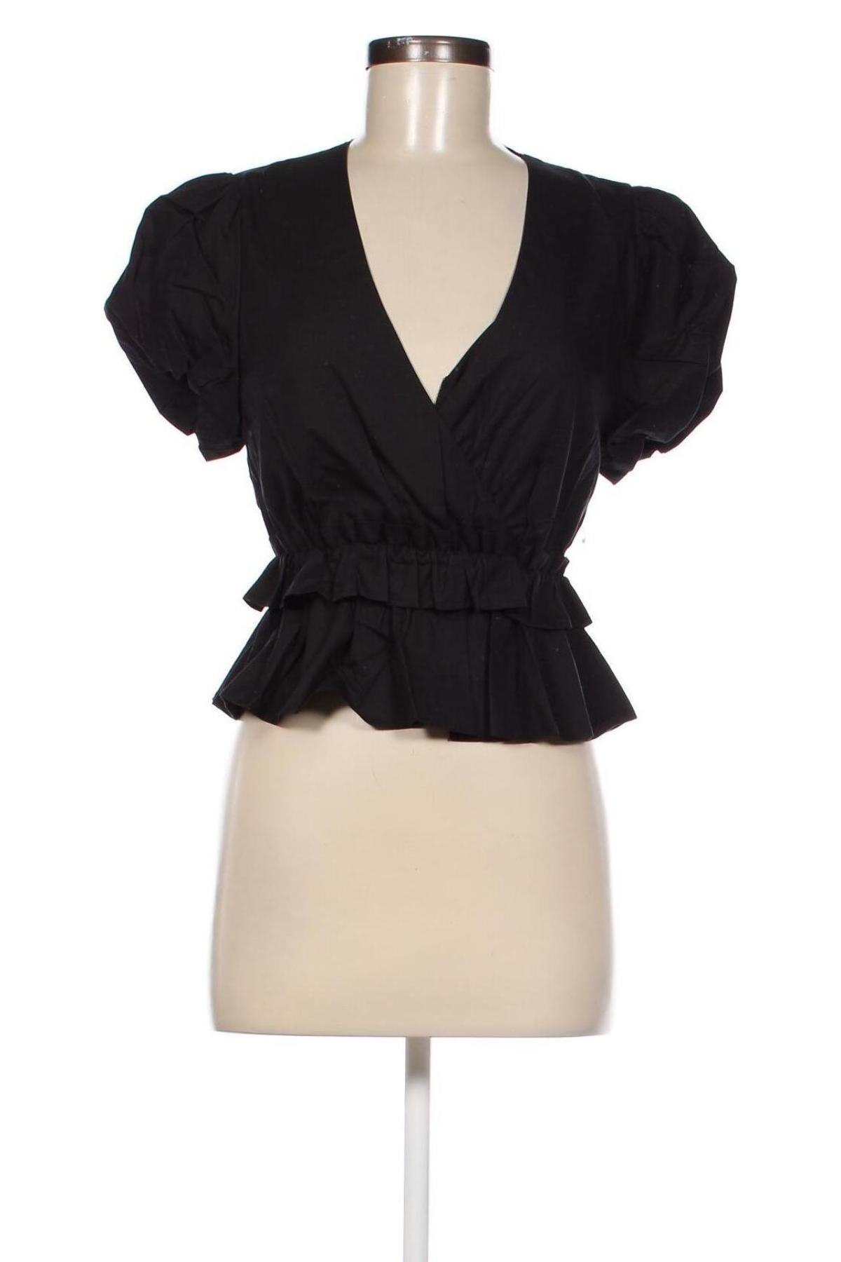 Γυναικεία μπλούζα NA-KD, Μέγεθος S, Χρώμα Μαύρο, Τιμή 8,33 €