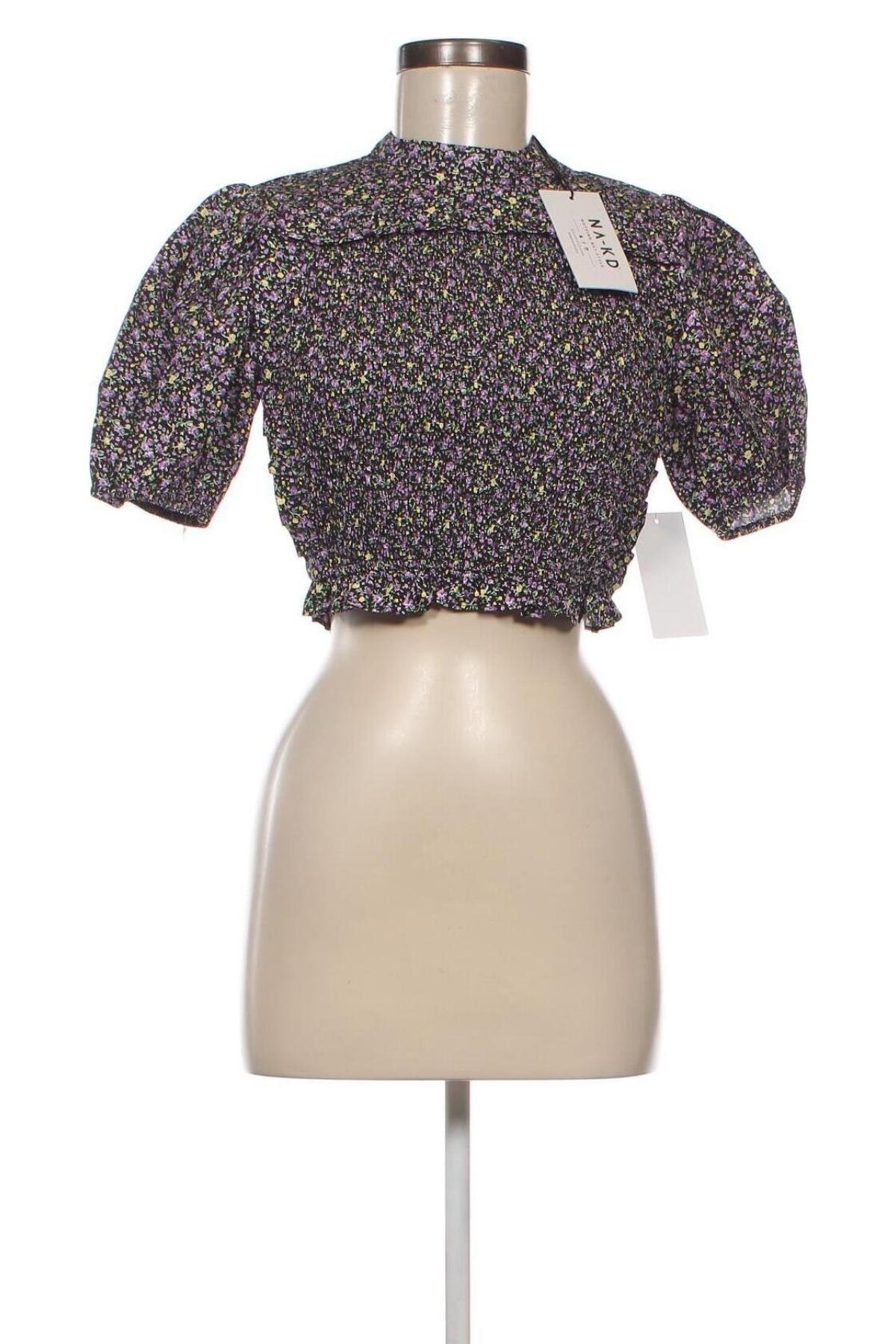 Γυναικεία μπλούζα NA-KD, Μέγεθος S, Χρώμα Πολύχρωμο, Τιμή 32,15 €