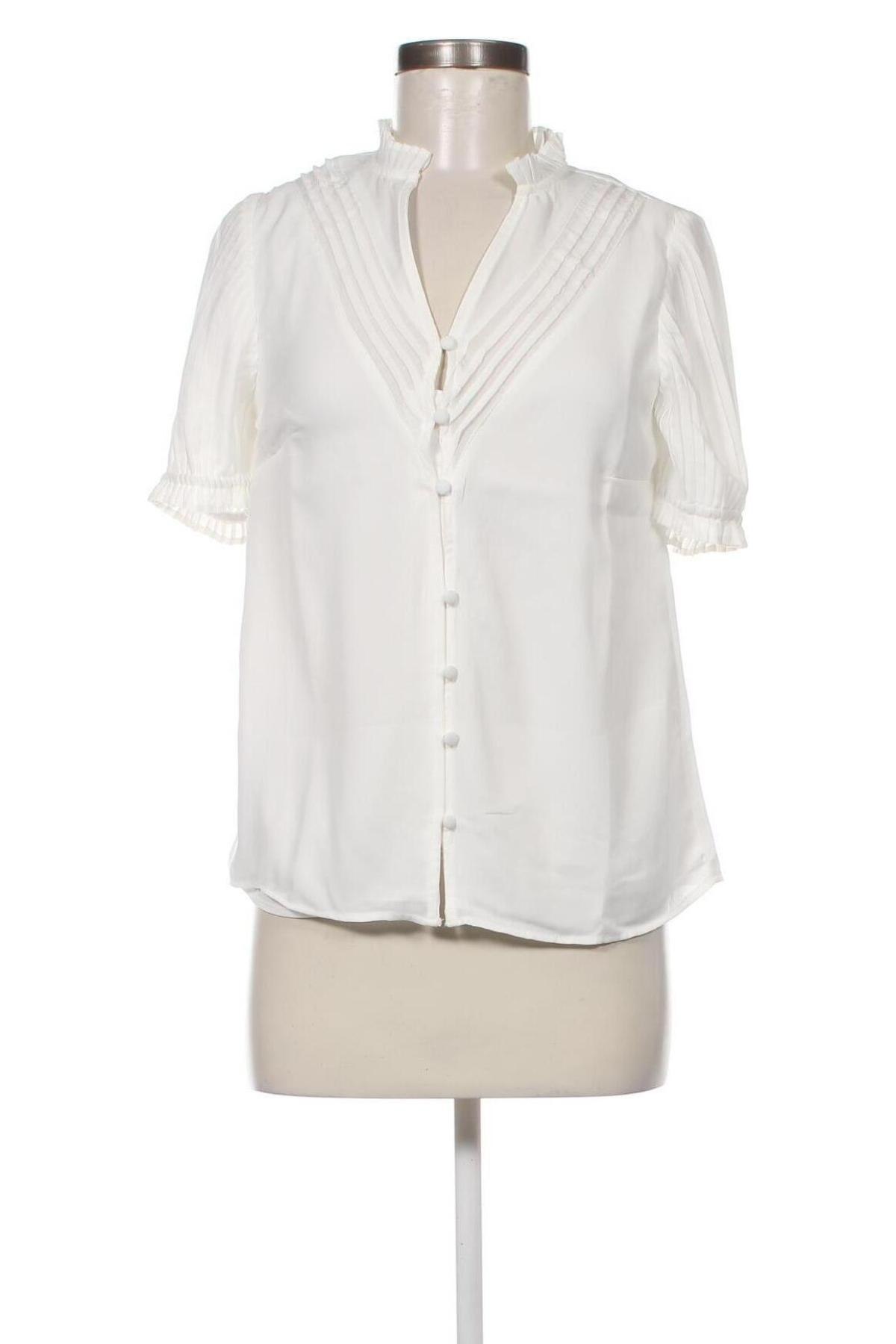 Дамска блуза Naf Naf, Размер XS, Цвят Бял, Цена 16,17 лв.