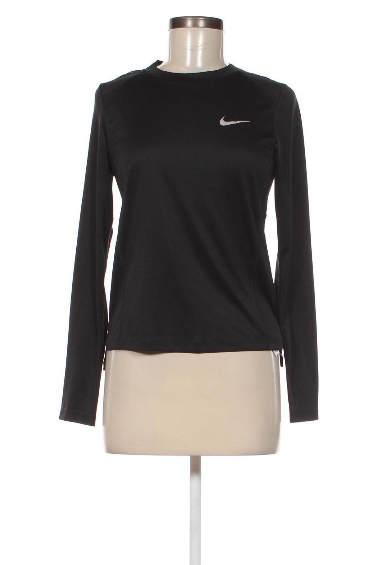 Дамска блуза Nike, Размер S, Цвят Черен, Цена 34,00 лв.