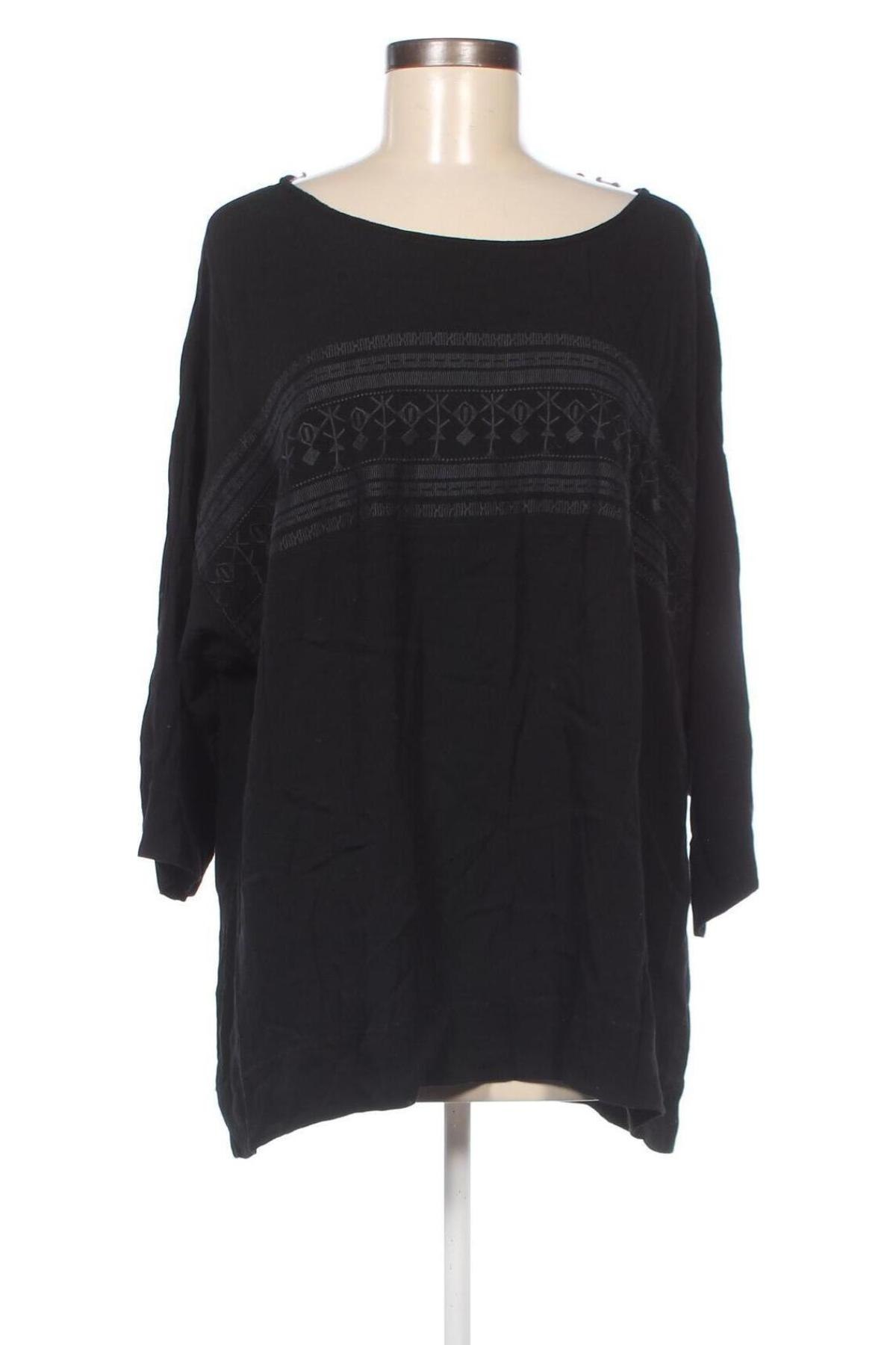 Γυναικεία μπλούζα Noa Noa, Μέγεθος XL, Χρώμα Μαύρο, Τιμή 27,91 €
