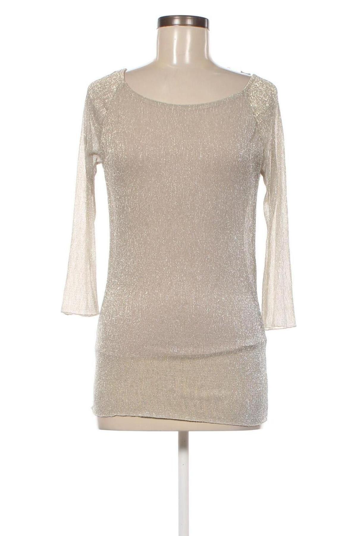 Γυναικεία μπλούζα Nuna Lie, Μέγεθος L, Χρώμα Χρυσαφί, Τιμή 17,39 €