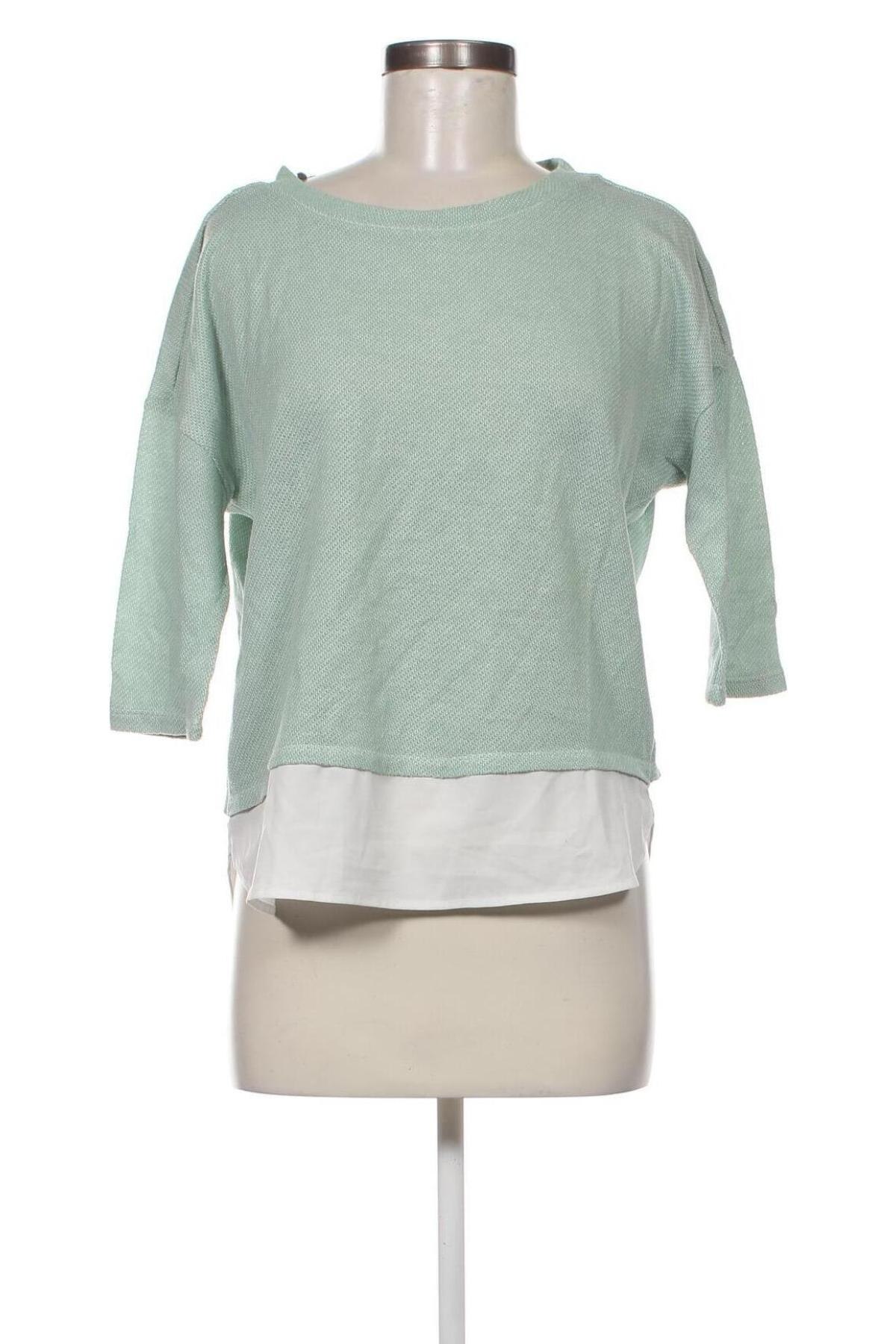 Дамска блуза ONLY, Размер S, Цвят Зелен, Цена 20,00 лв.