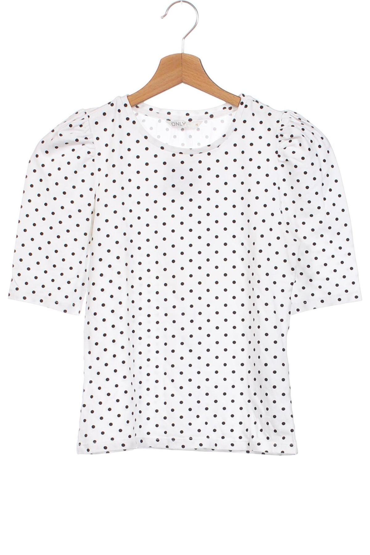Дамска блуза ONLY, Размер XS, Цвят Бял, Цена 19,99 лв.