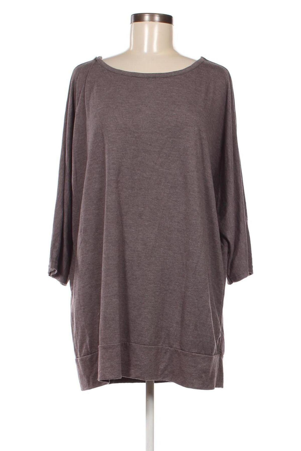 Damen Shirt Okay, Größe 4XL, Farbe Grau, Preis 13,22 €