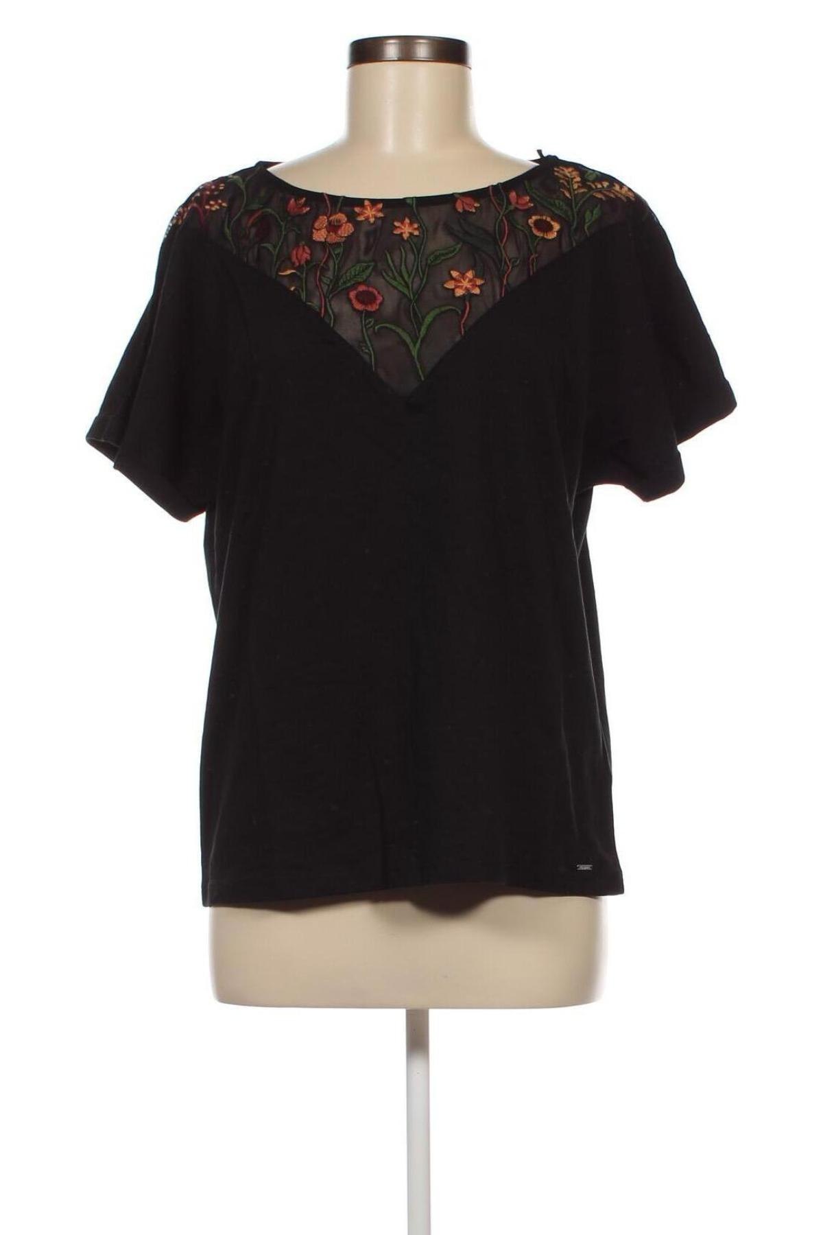 Γυναικεία μπλούζα Pepe Jeans, Μέγεθος S, Χρώμα Μαύρο, Τιμή 30,06 €