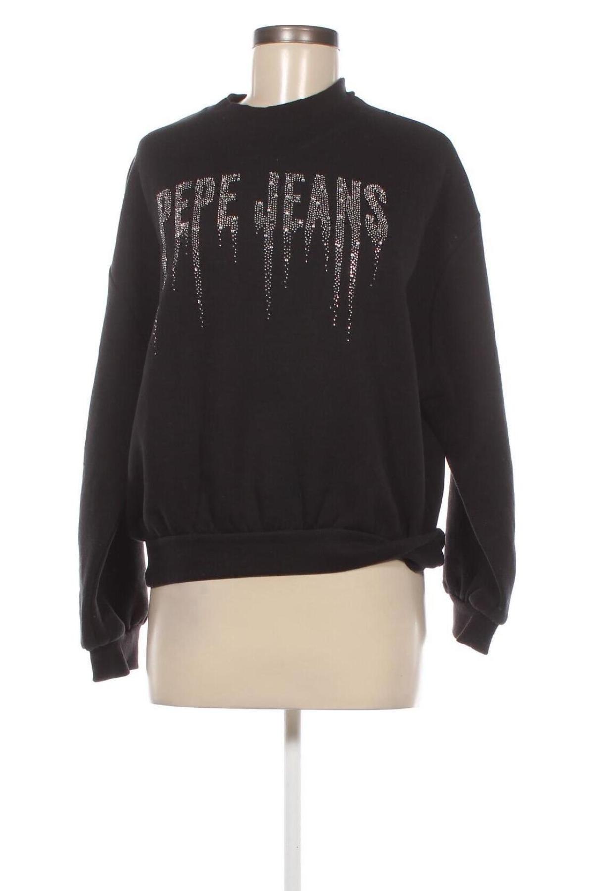 Γυναικεία μπλούζα Pepe Jeans, Μέγεθος M, Χρώμα Μαύρο, Τιμή 31,73 €