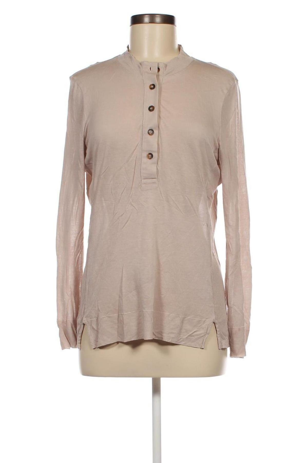 Дамска блуза Reiss, Размер L, Цвят Бежов, Цена 40,50 лв.