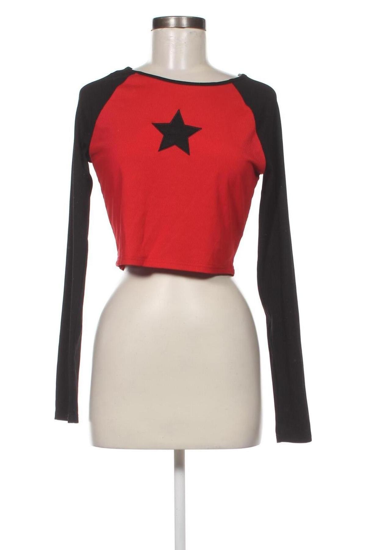Γυναικεία μπλούζα Romwe, Μέγεθος L, Χρώμα Πολύχρωμο, Τιμή 4,11 €