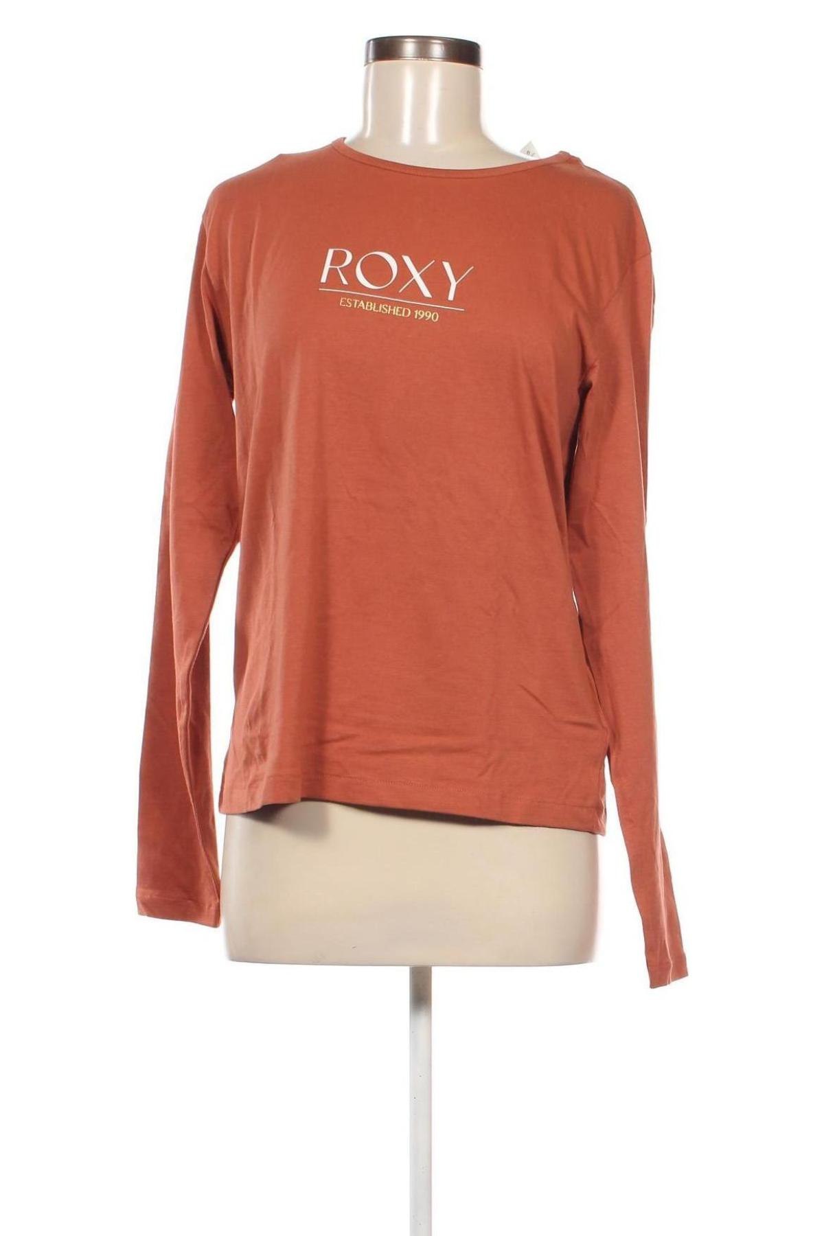 Damen Shirt Roxy, Größe M, Farbe Braun, Preis 13,89 €