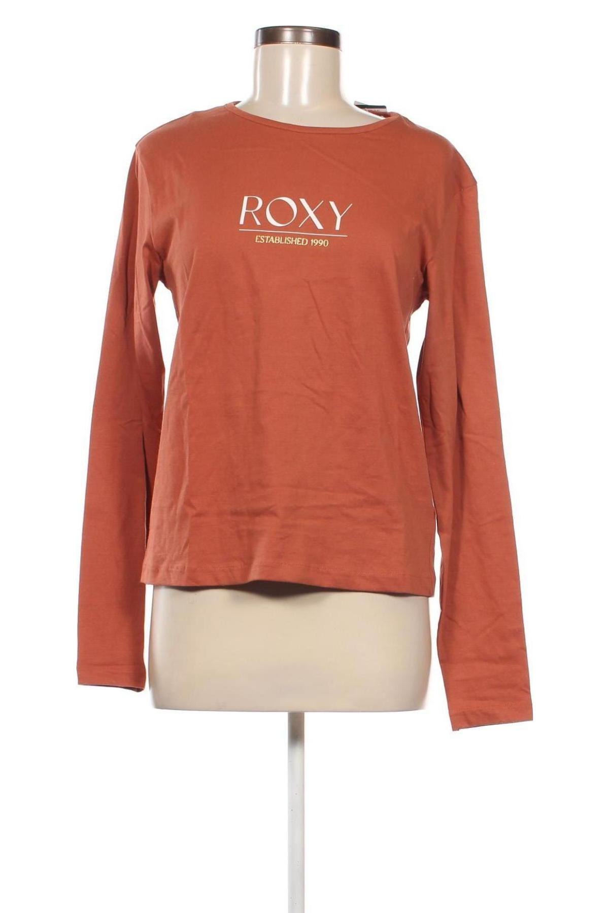 Дамска блуза Roxy, Размер S, Цвят Кафяв, Цена 26,95 лв.