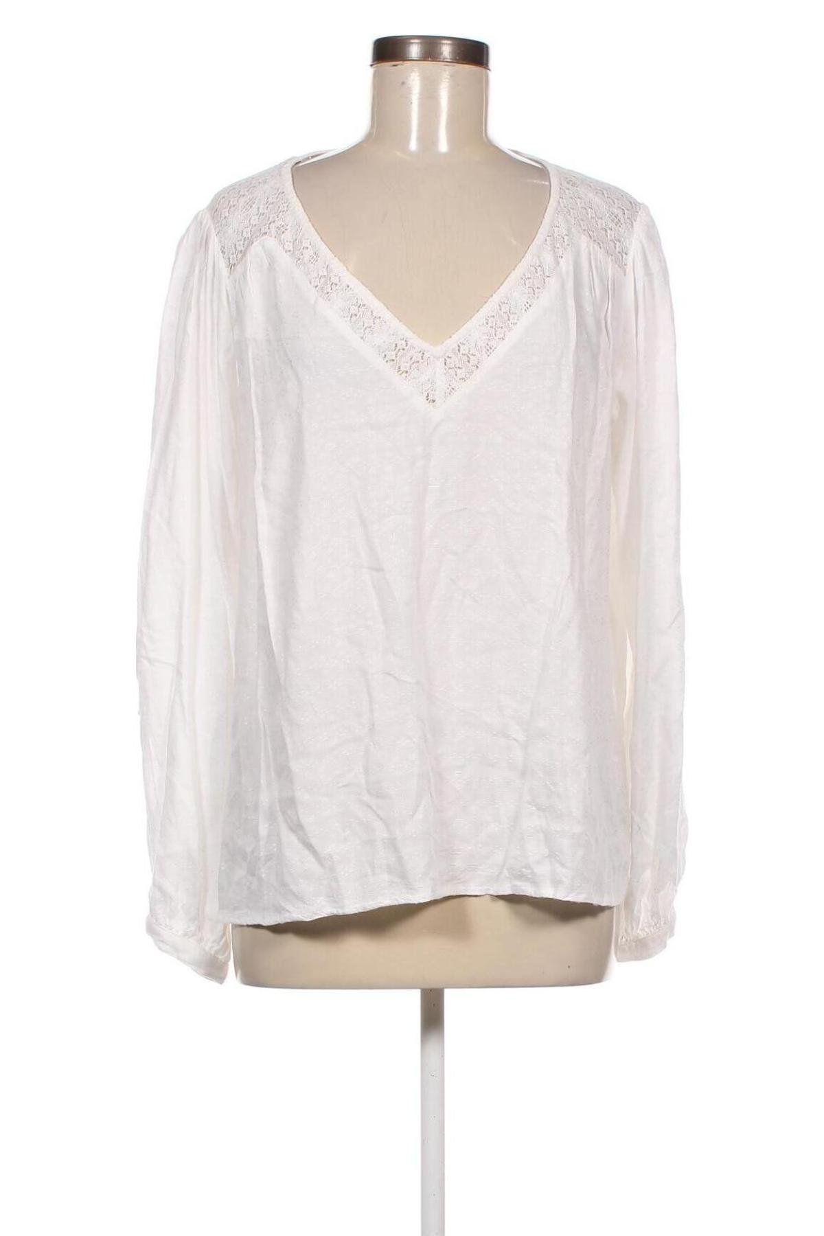 Дамска блуза Roxy, Размер L, Цвят Бял, Цена 18,32 лв.