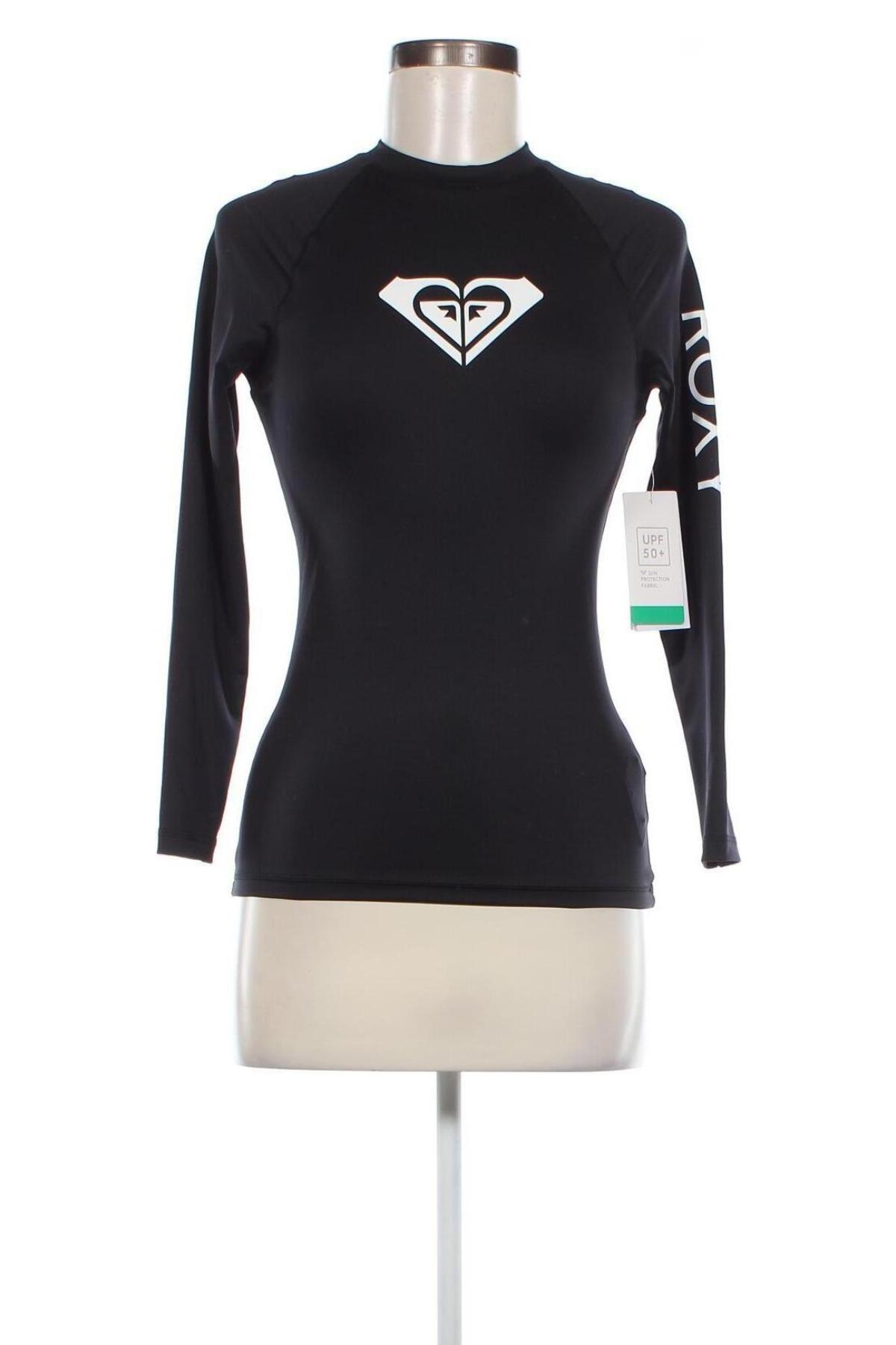 Damen Shirt Roxy, Größe S, Farbe Schwarz, Preis 29,38 €