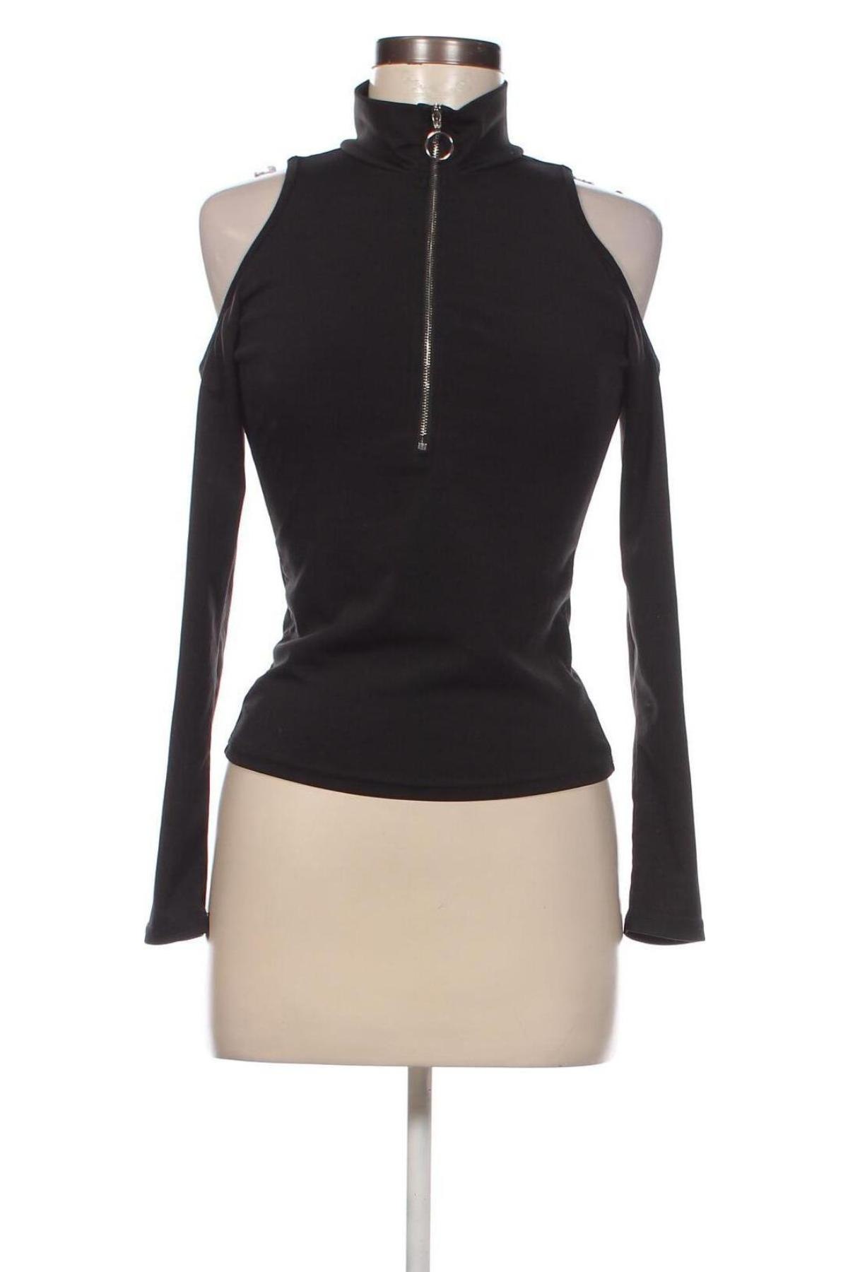 Γυναικεία μπλούζα SHEIN, Μέγεθος S, Χρώμα Μαύρο, Τιμή 10,00 €