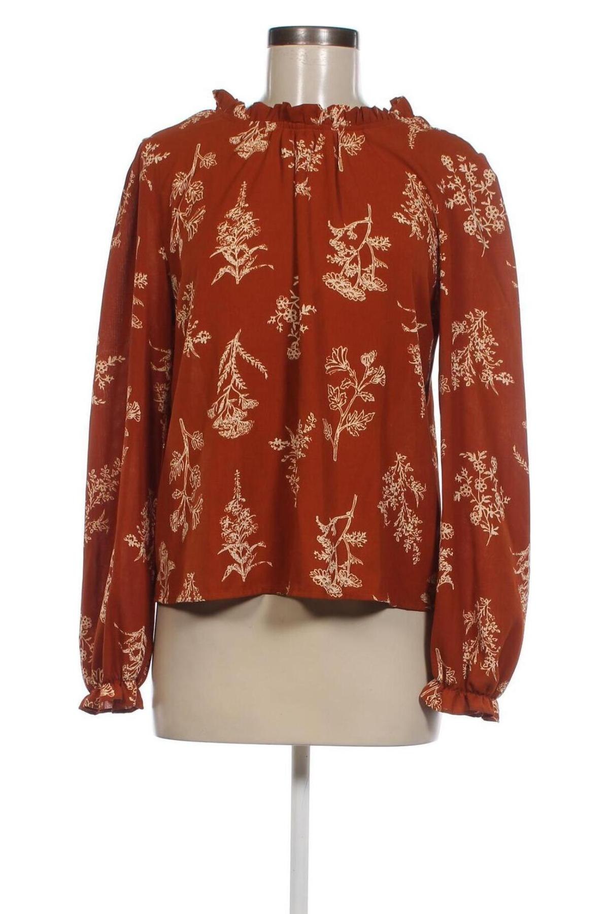 Дамска блуза SHEIN, Размер M, Цвят Оранжев, Цена 5,89 лв.
