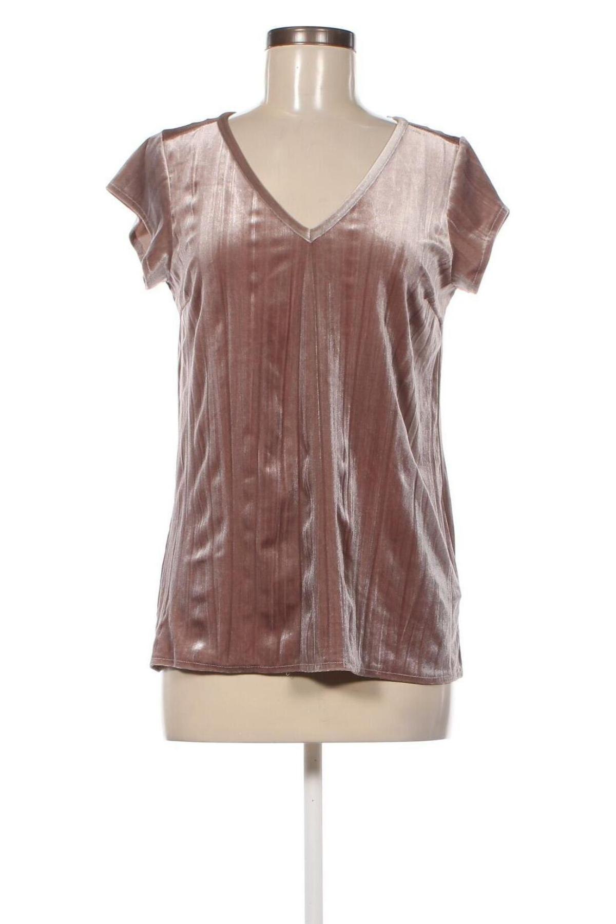 Γυναικεία μπλούζα Saint Tropez, Μέγεθος S, Χρώμα  Μπέζ, Τιμή 4,36 €